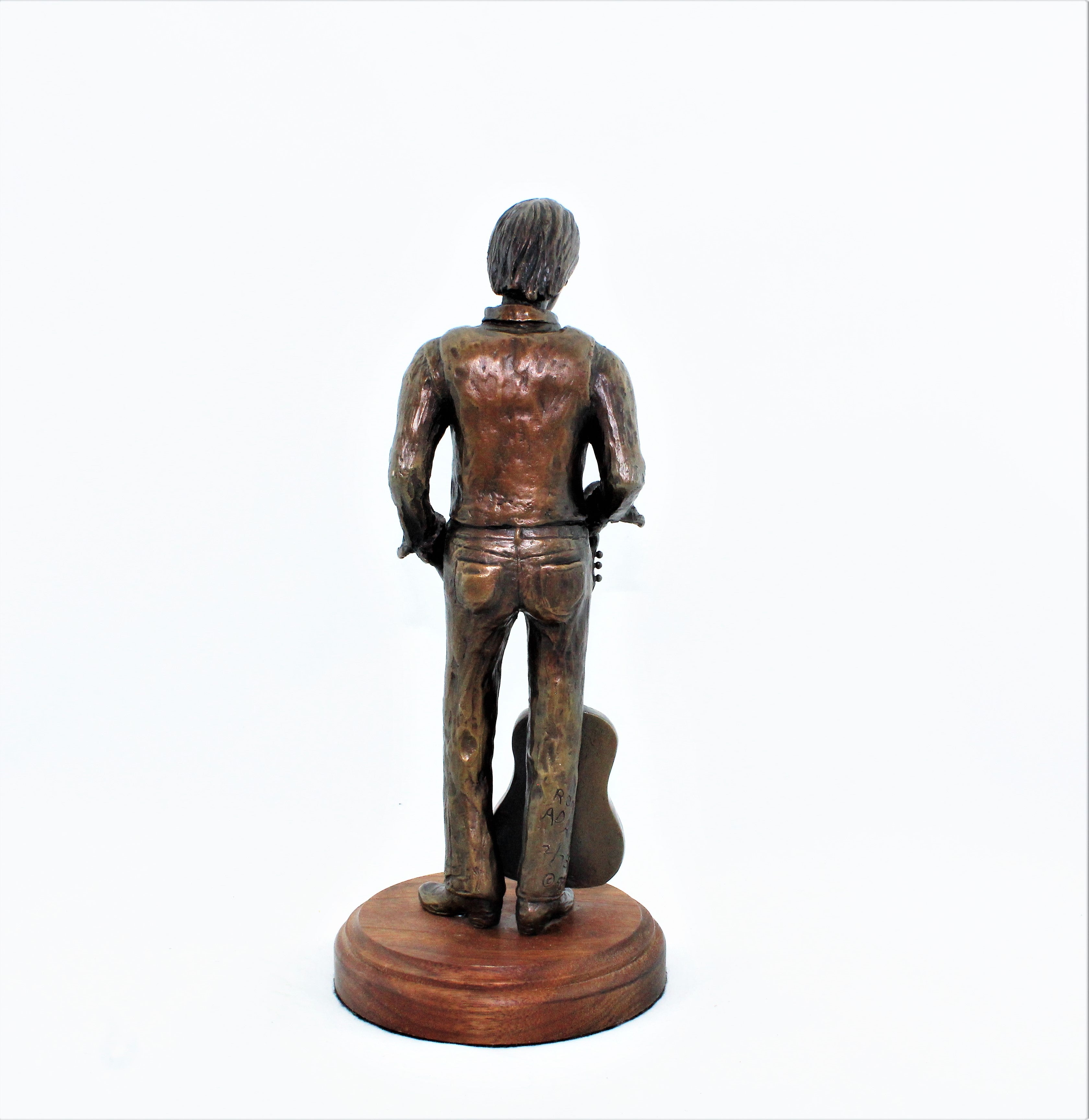 Ron Adamson Bronze Sculpture Standin' on the Corner