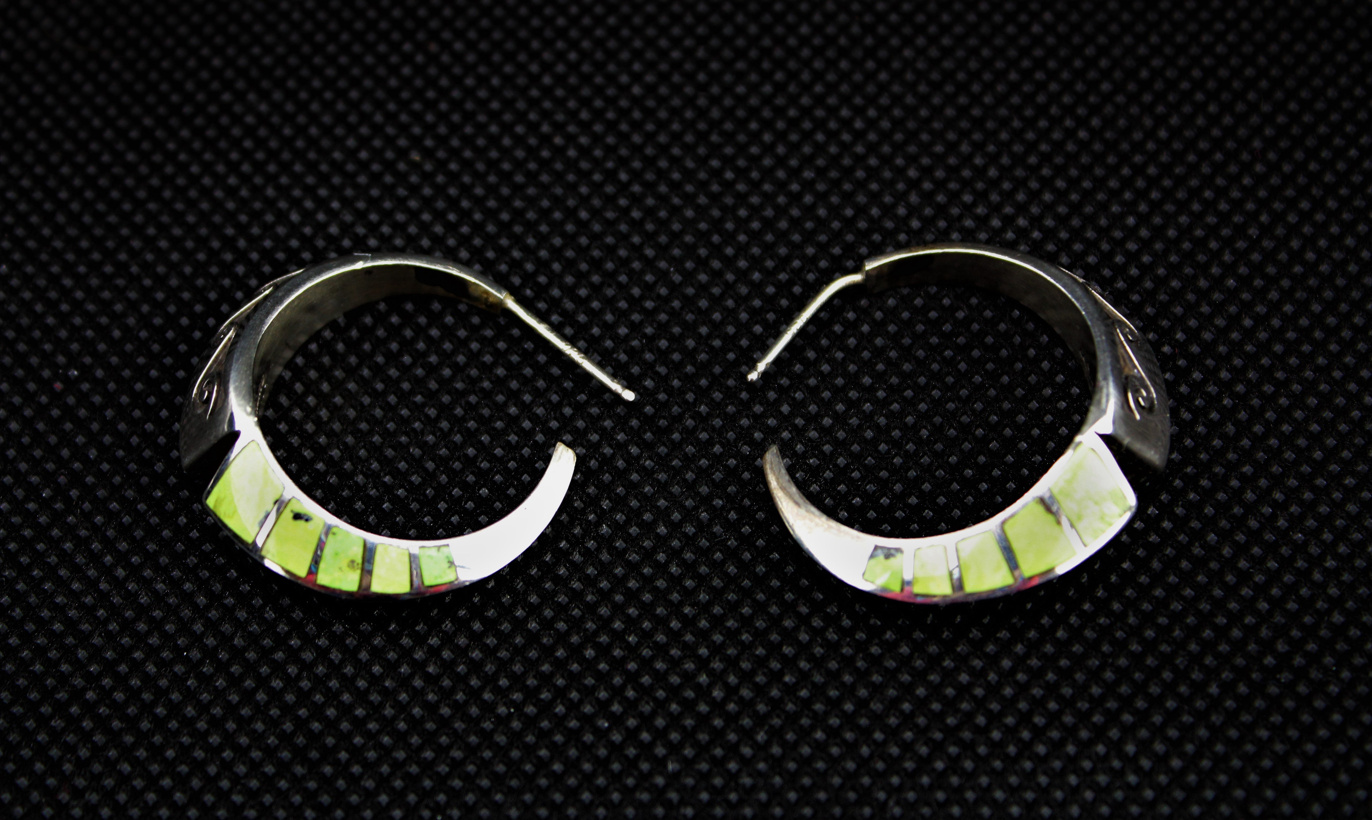 Sterling Silver Turquoise Earrings