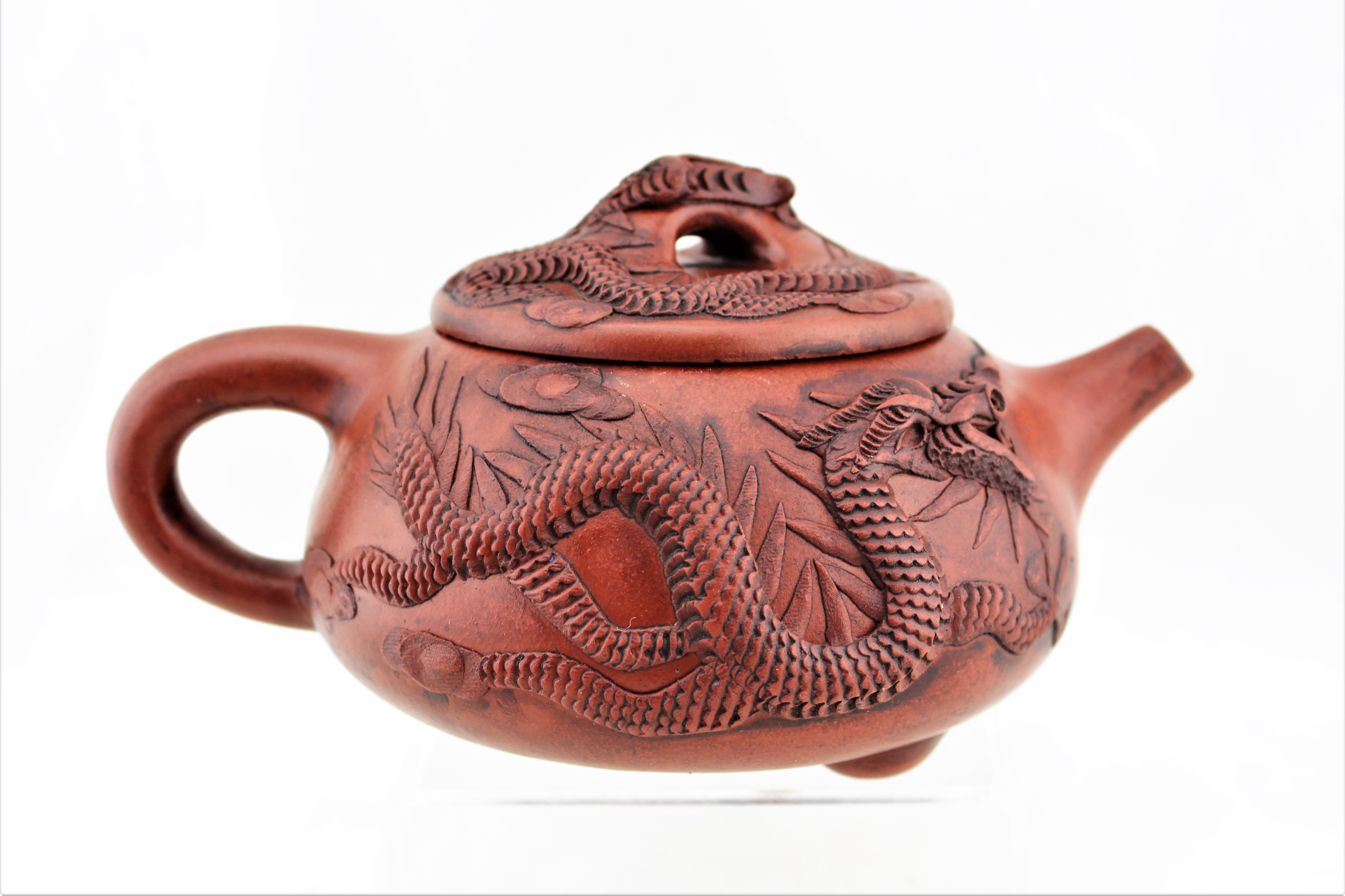 Fortune Dragon Yixing Zisha Tea Pot