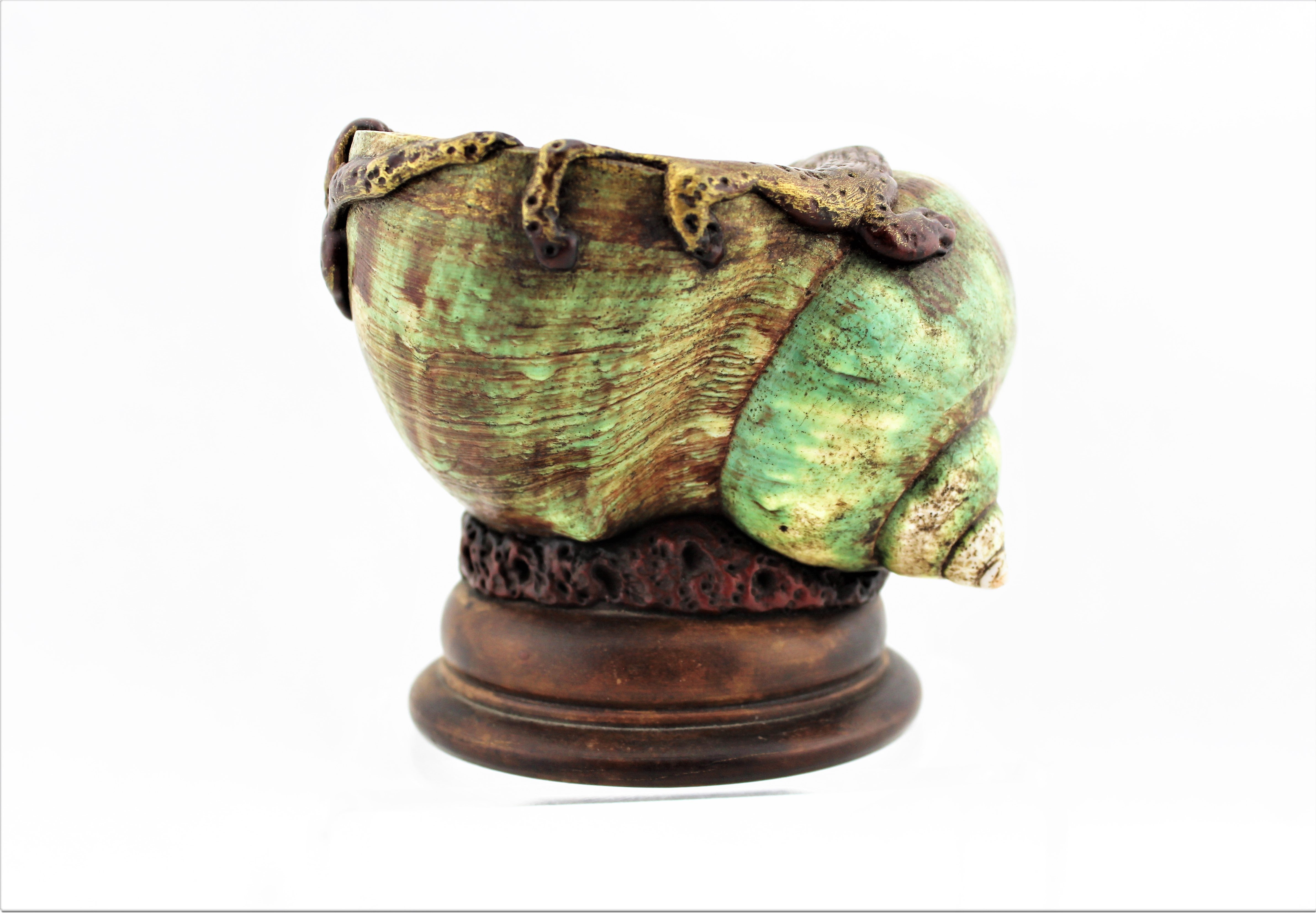 Small Conch Shell Brush Washer