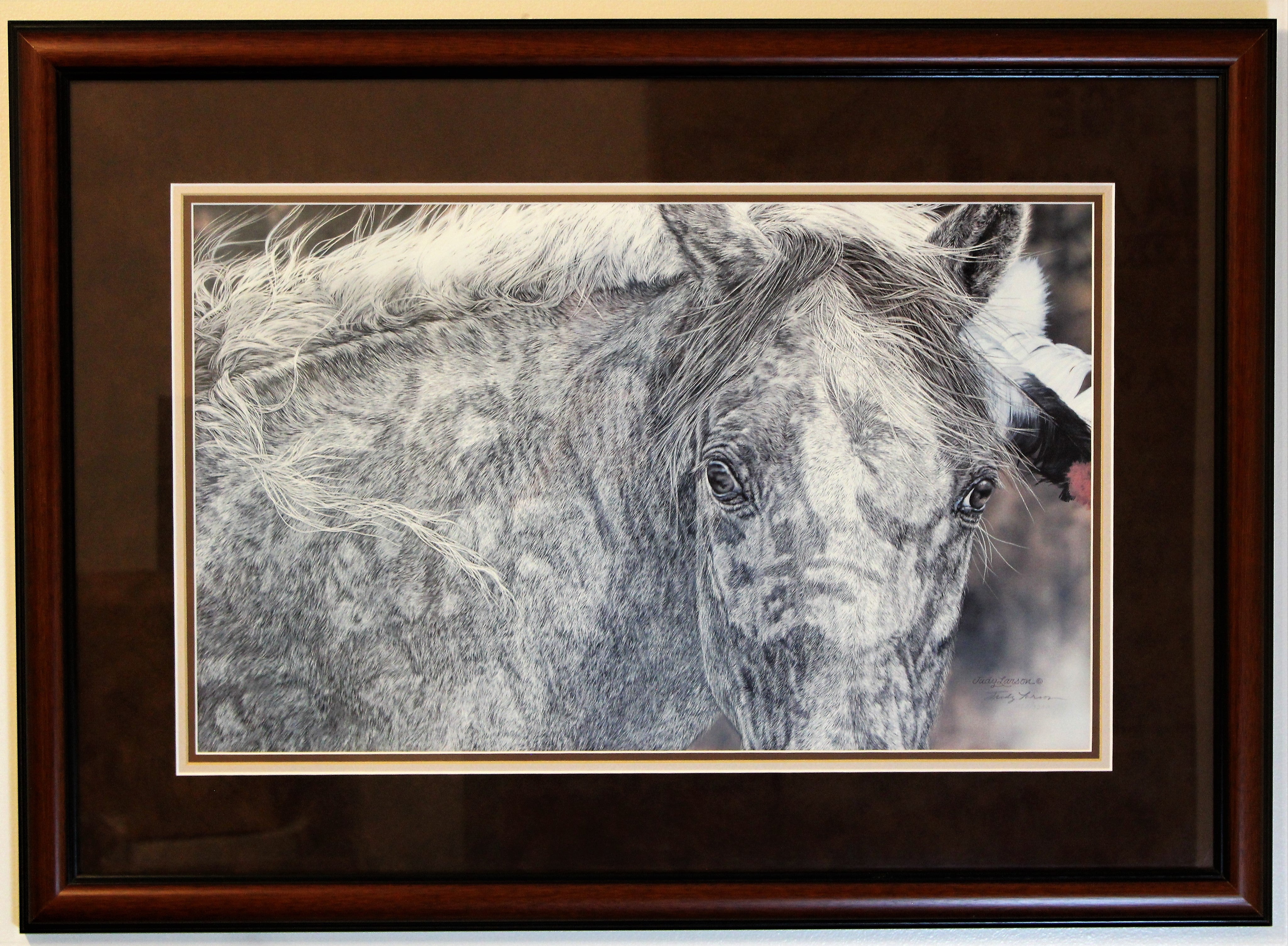 Red Horse Ltd. Ed Print by Judy Larson