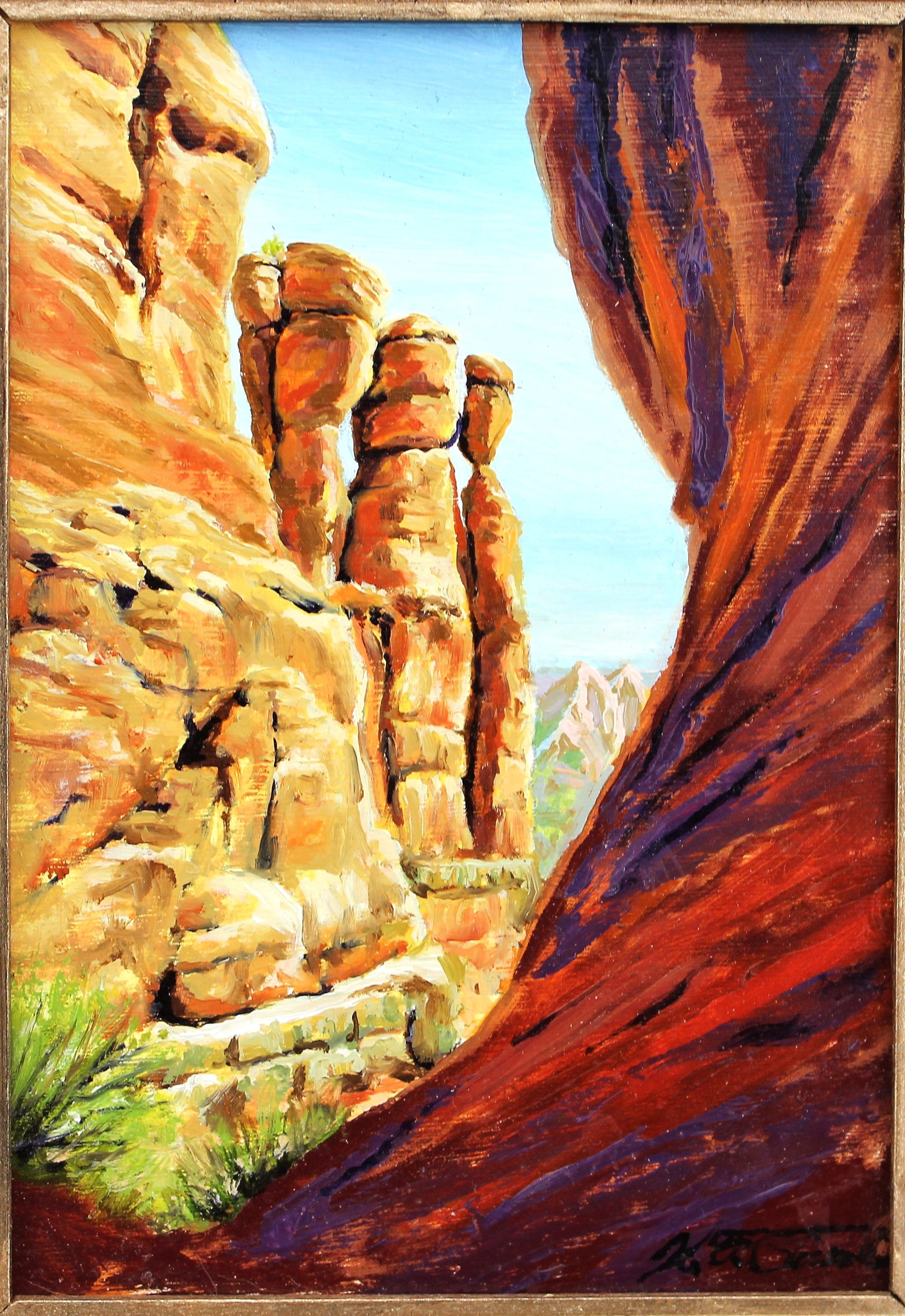 Original Sedona Canyon Painting