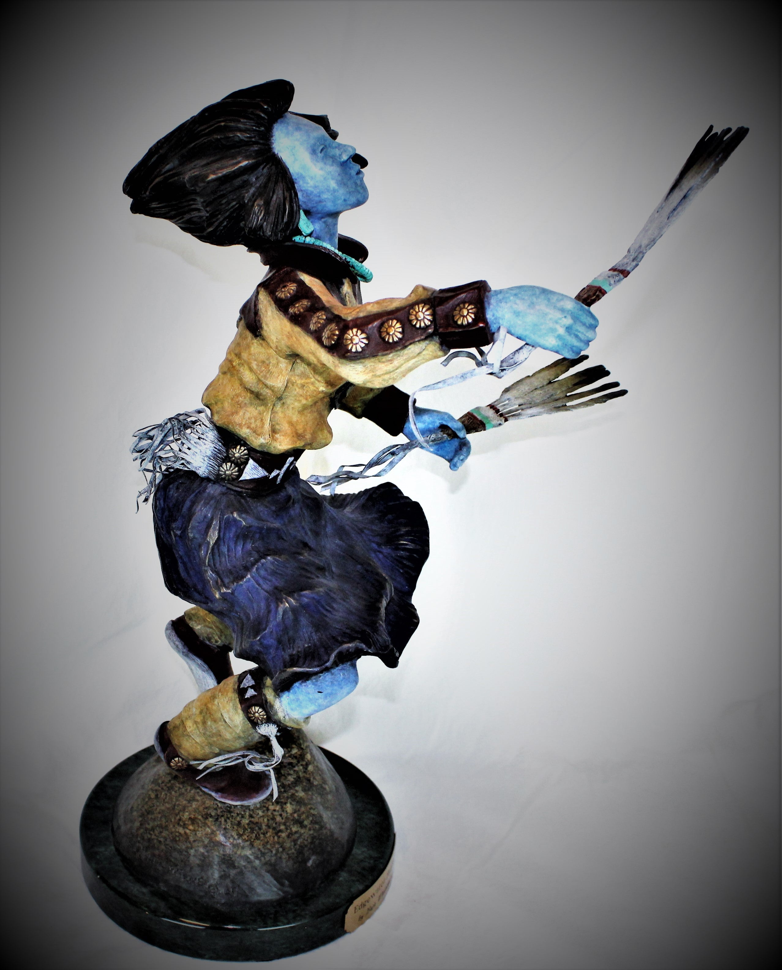 Edgewater FanDancer Bronze Sculpture