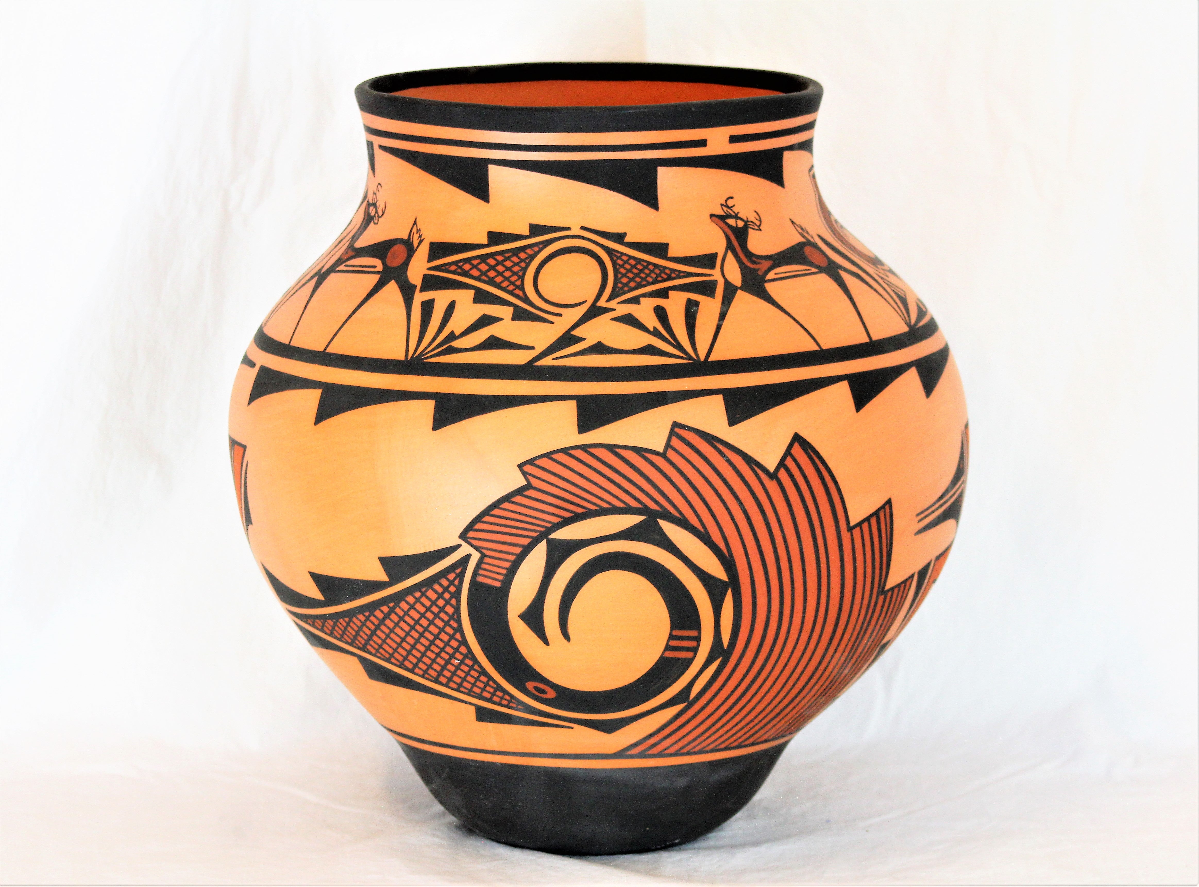 Gaylon Westika Zuni Olla Pottery Vessel