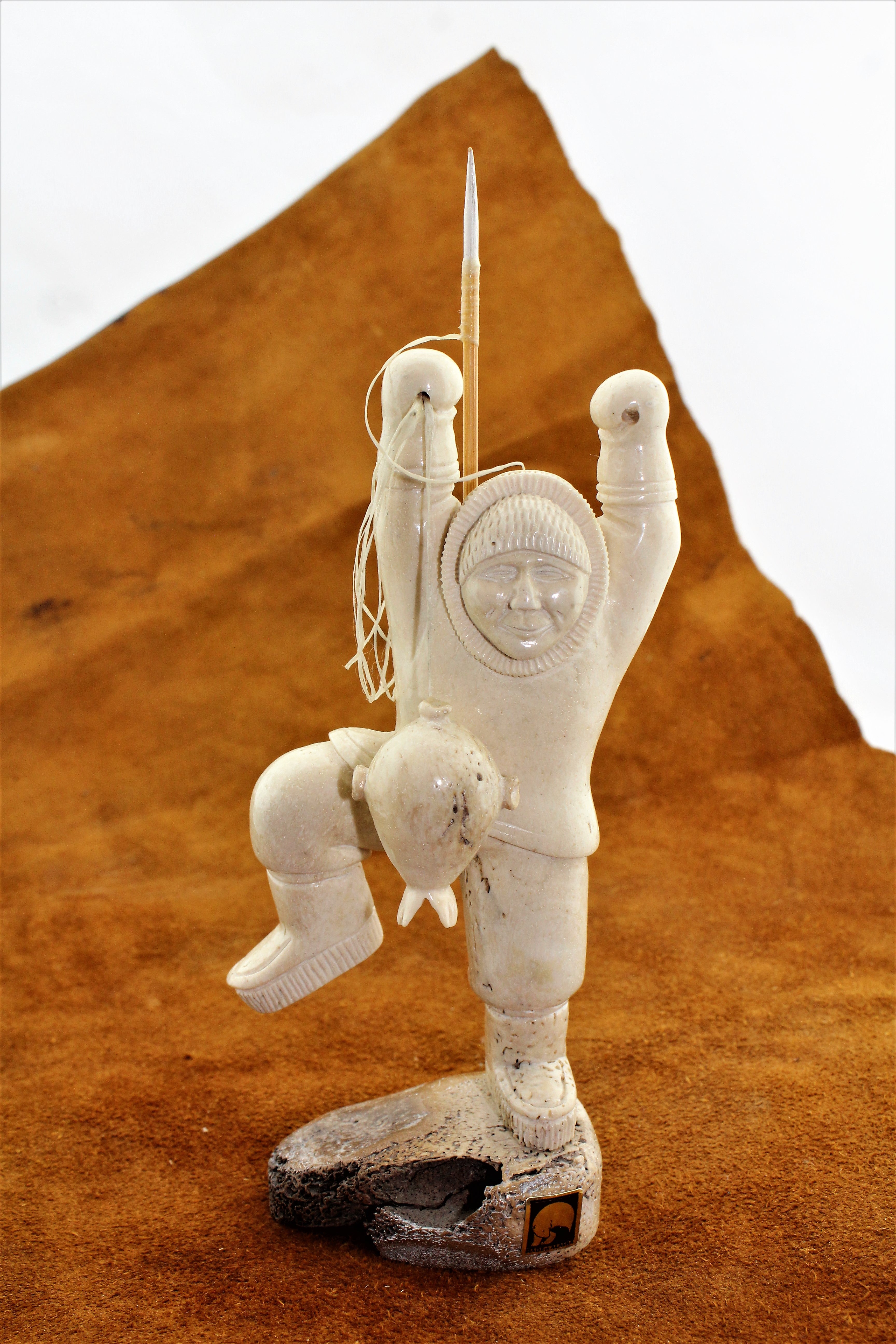 Native Alaskan Bone Fisherman