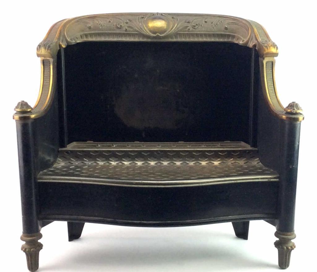 Steel and Brass Metal Fire Insert