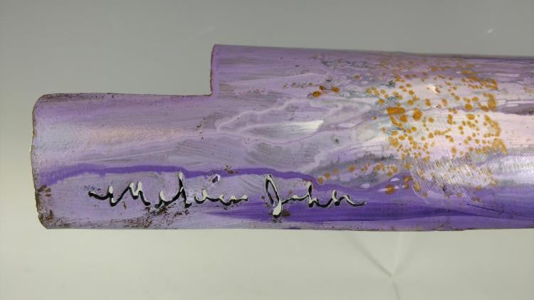 Signed Native American Pipe Art