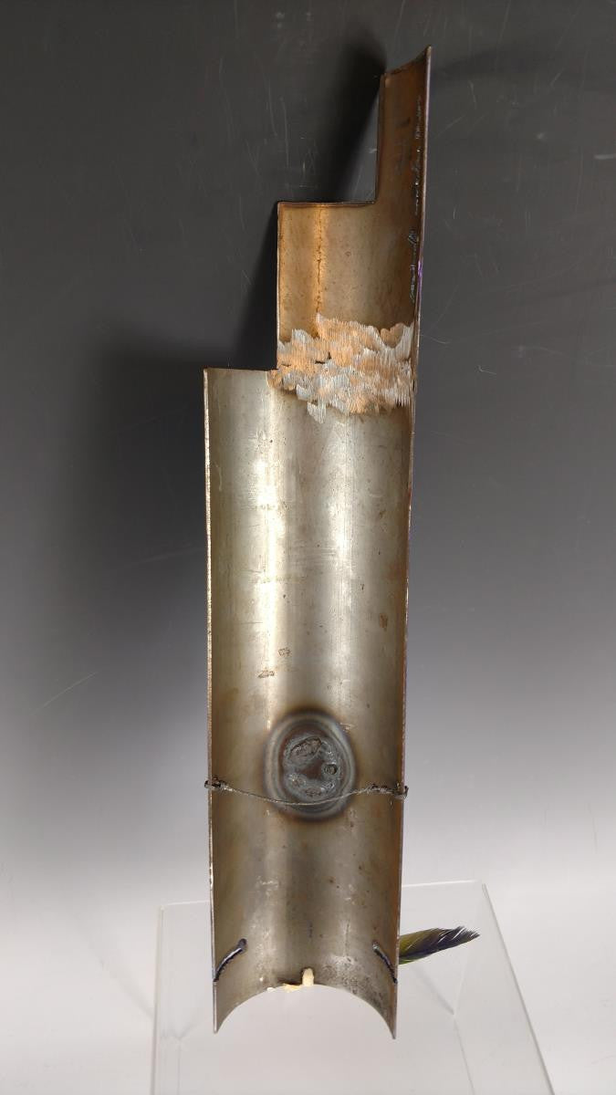 Southwest Native American Metal Pipe Art