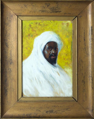 1899 Bedouin Portrait by William Krieghoff (1875-1930)