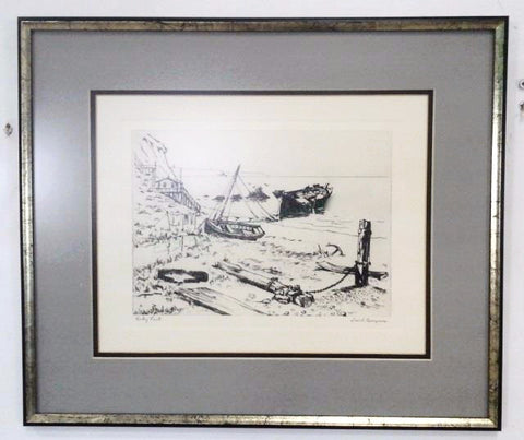 Lionel Barrymore Rocky Point Etching 100179