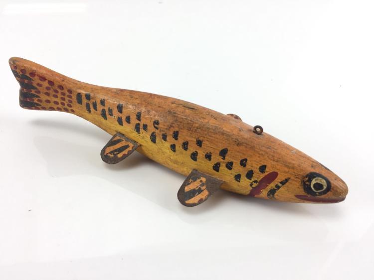 Vintage Hand-made Fish decoy