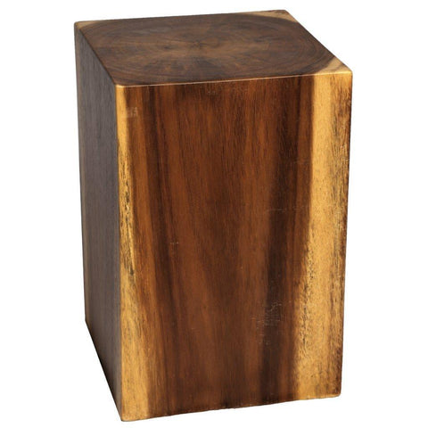 Solid Acacia Wood Side Table