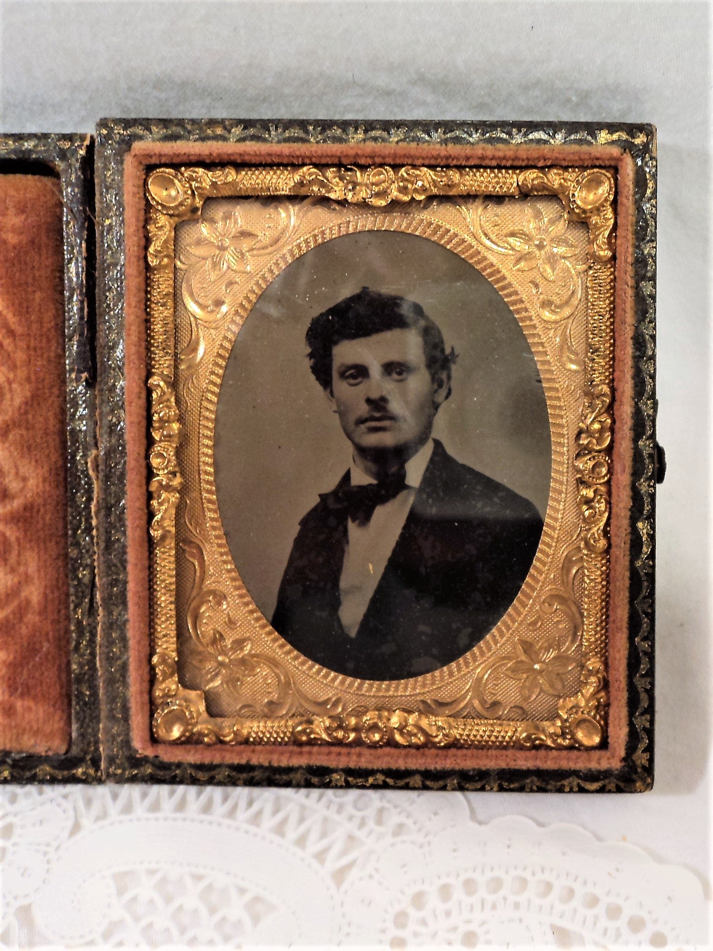 Antique Tintype Photograph of a Gentleman