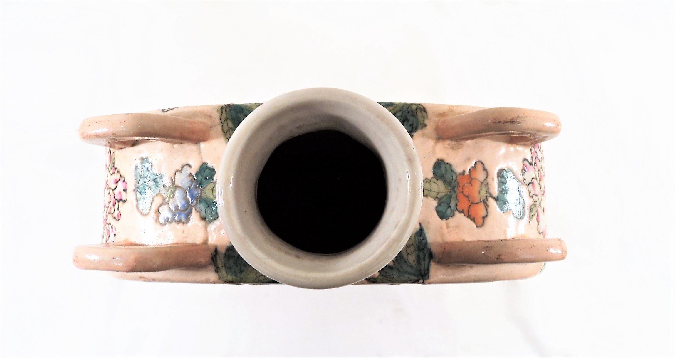 Qing Dynasty Antique Large Porcelain Flask with Dragons