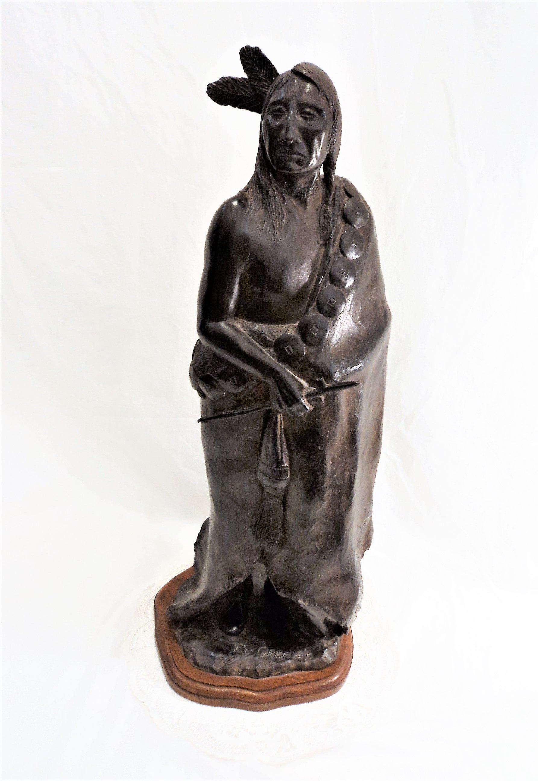 Signed Limited Edition Bronze Sculpture 