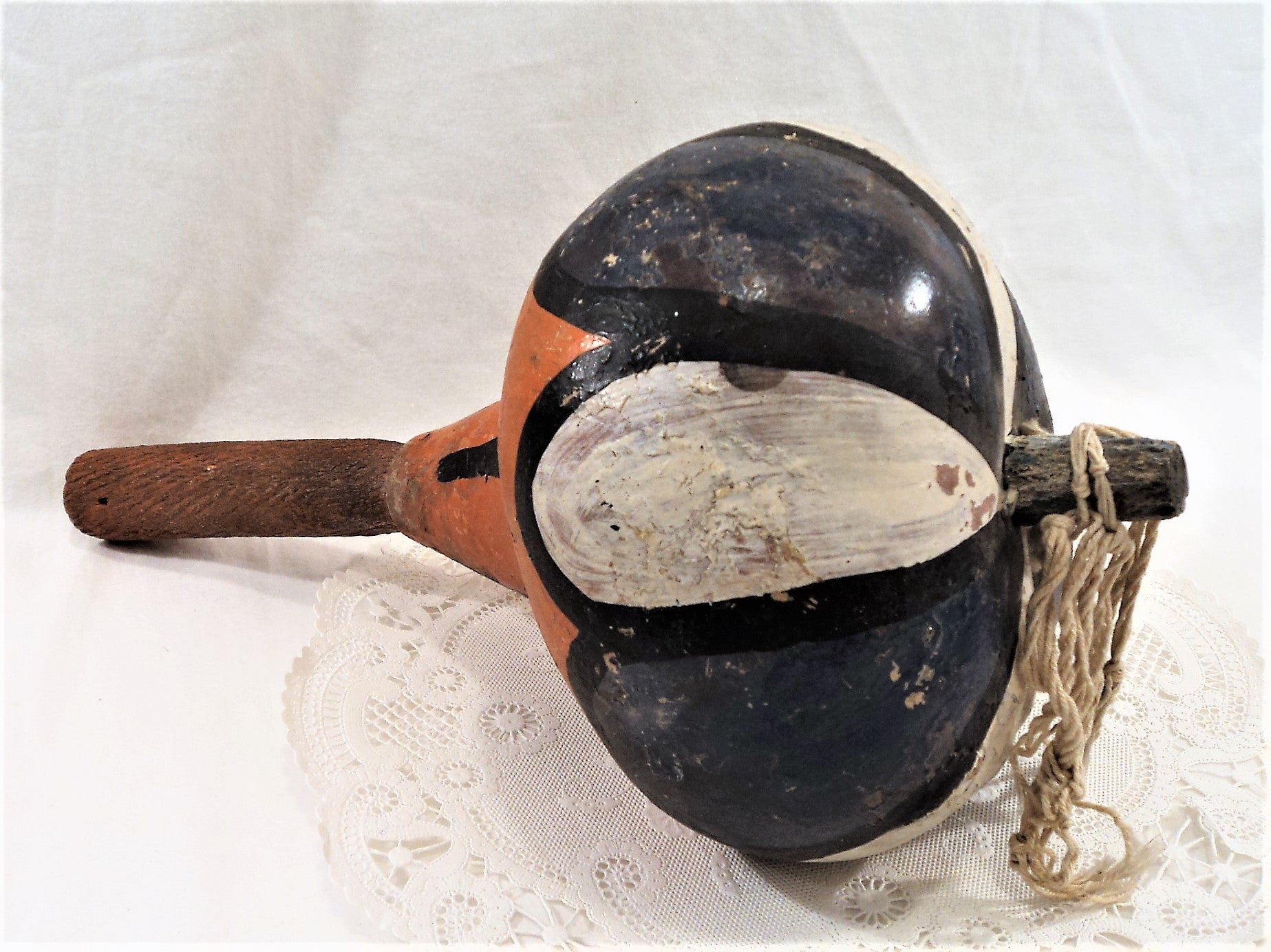 Vintage Native American Gourd Rattle