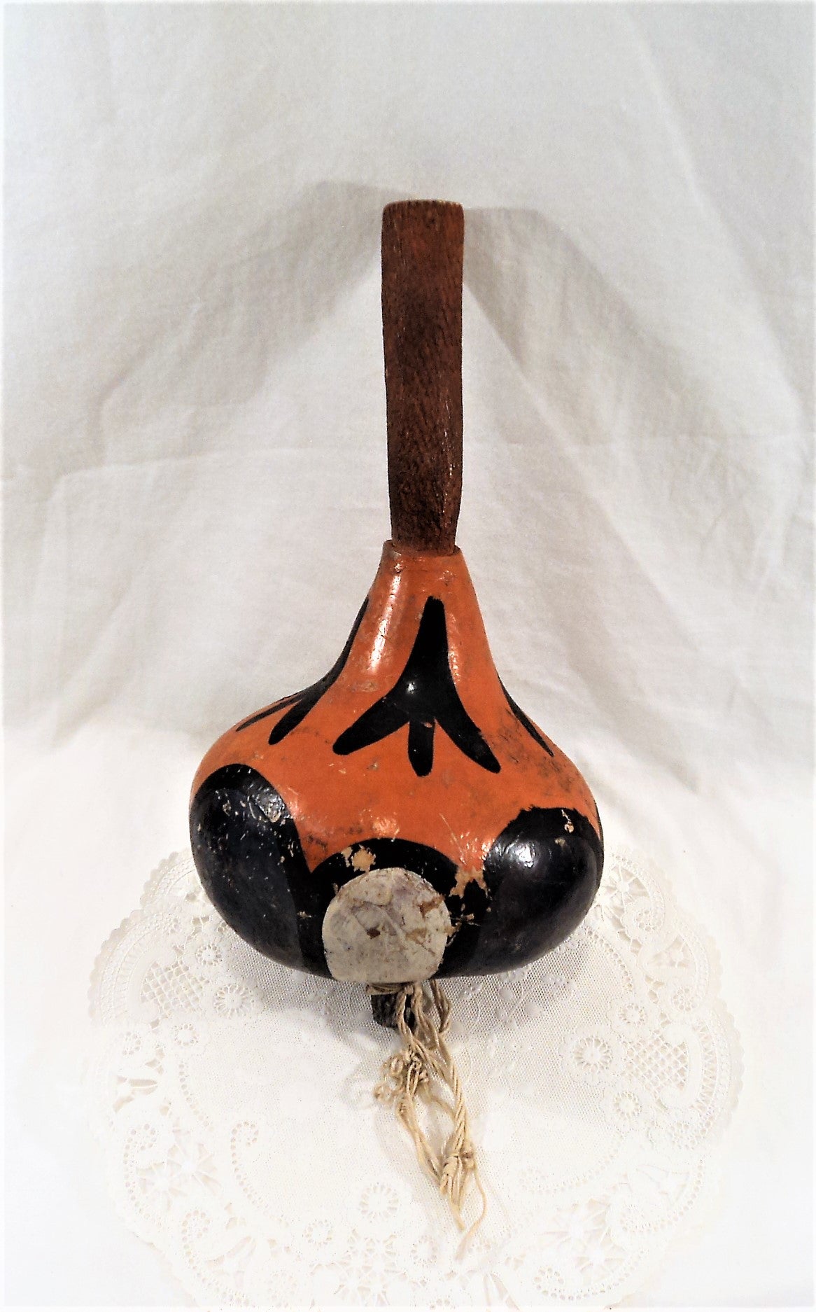 Vintage Native American Gourd Rattle