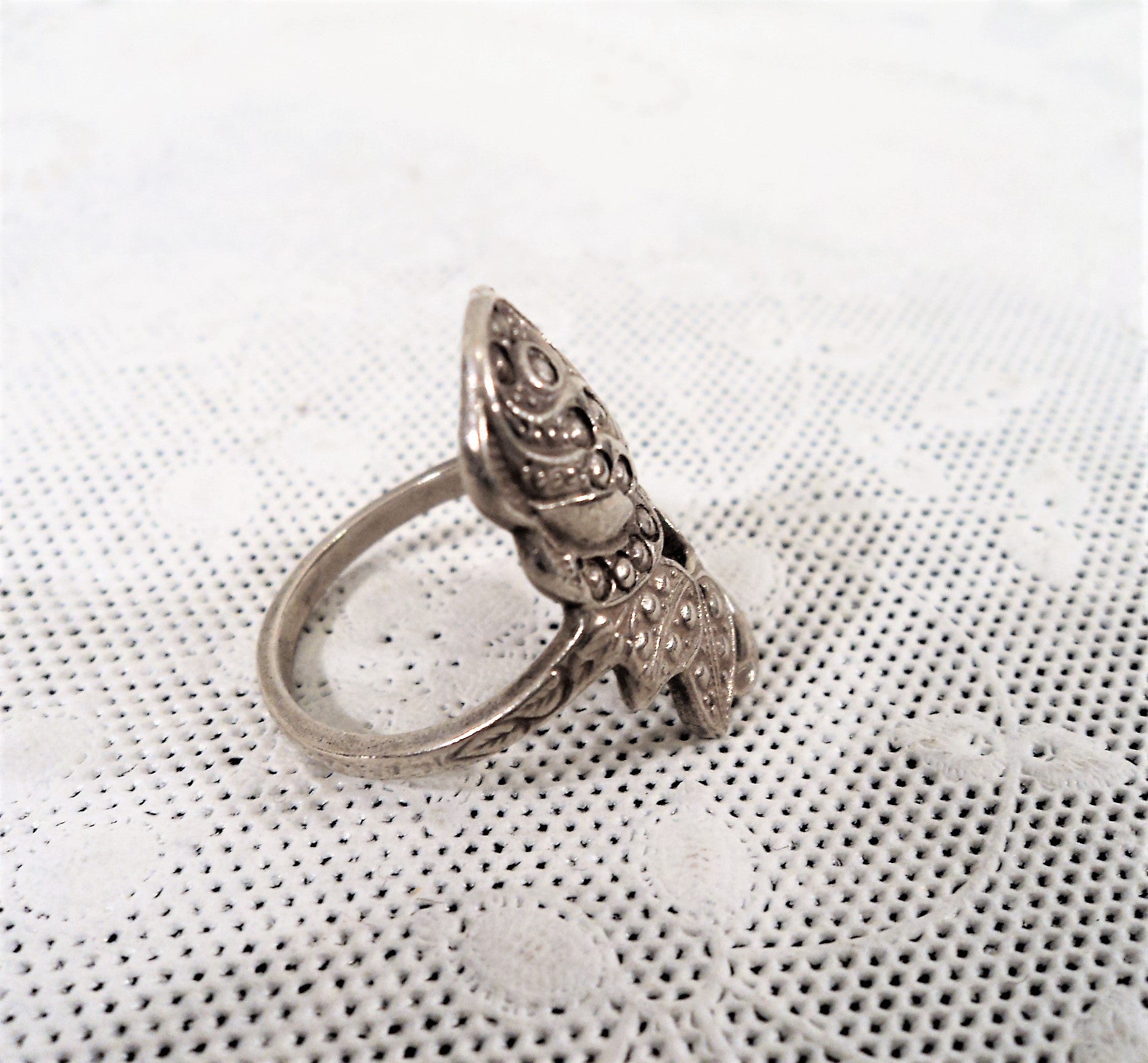 Vintage Sterling Silver Fashion Ring