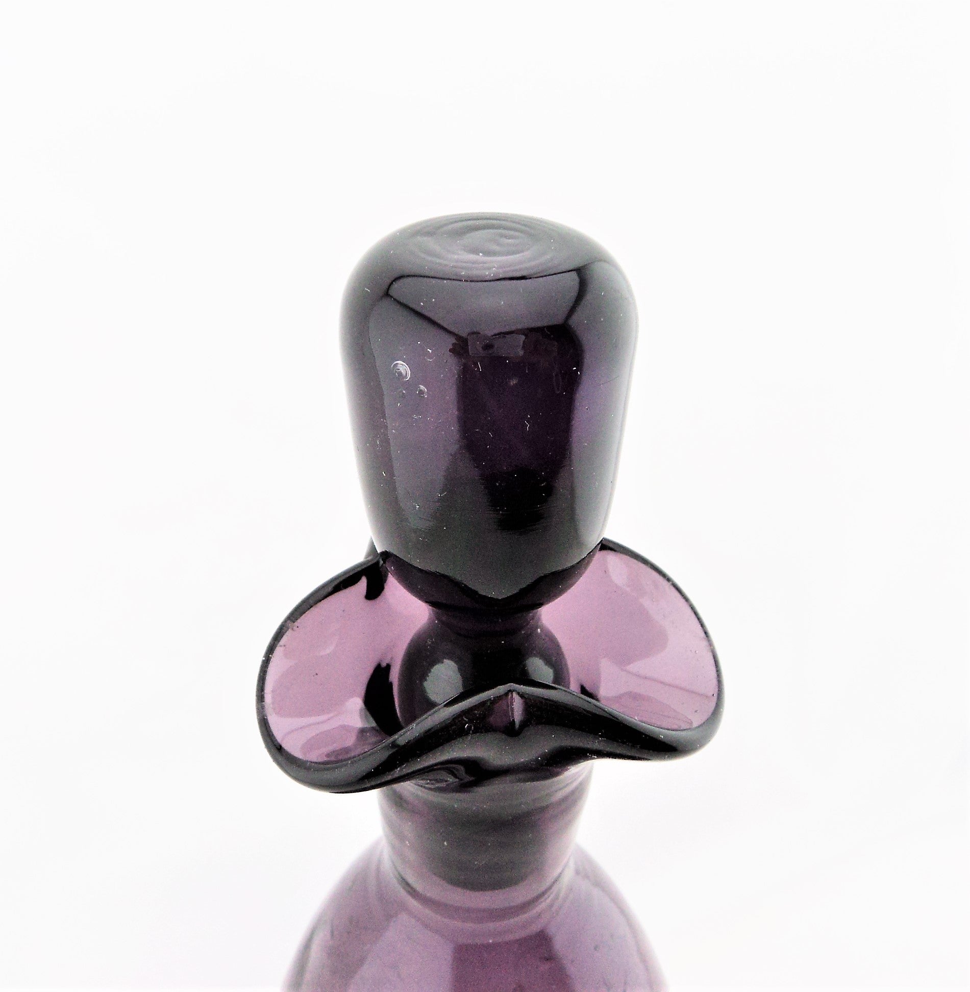 Mid-Century Blenko Amethyst Decanter