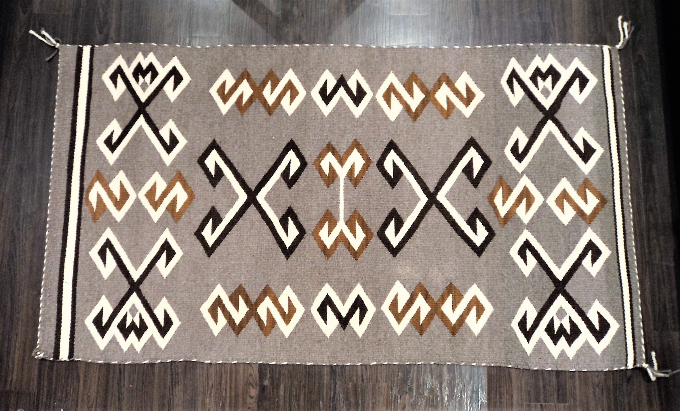 1950s Navajo Crystal Rug