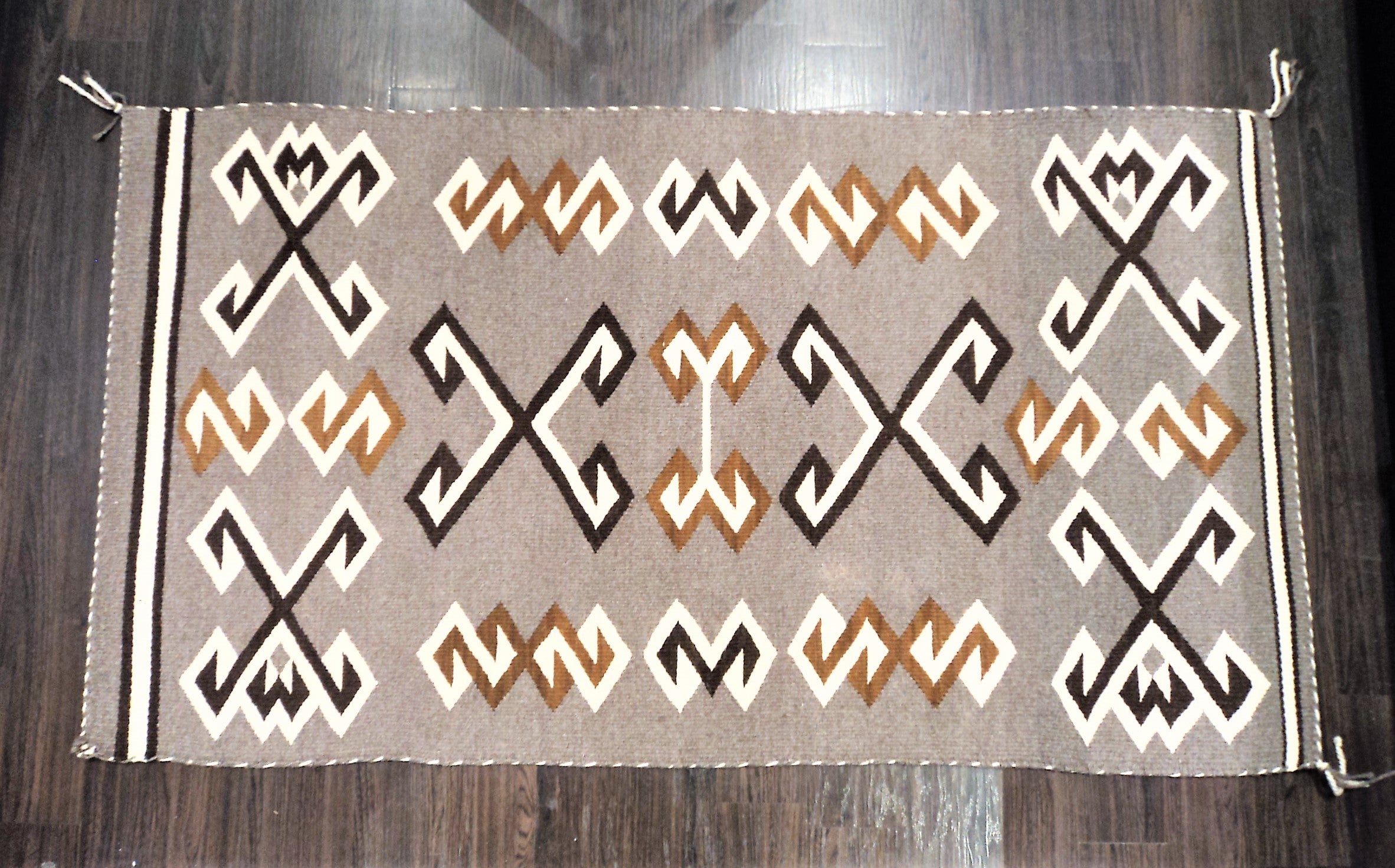 1950s Navajo Crystal Rug