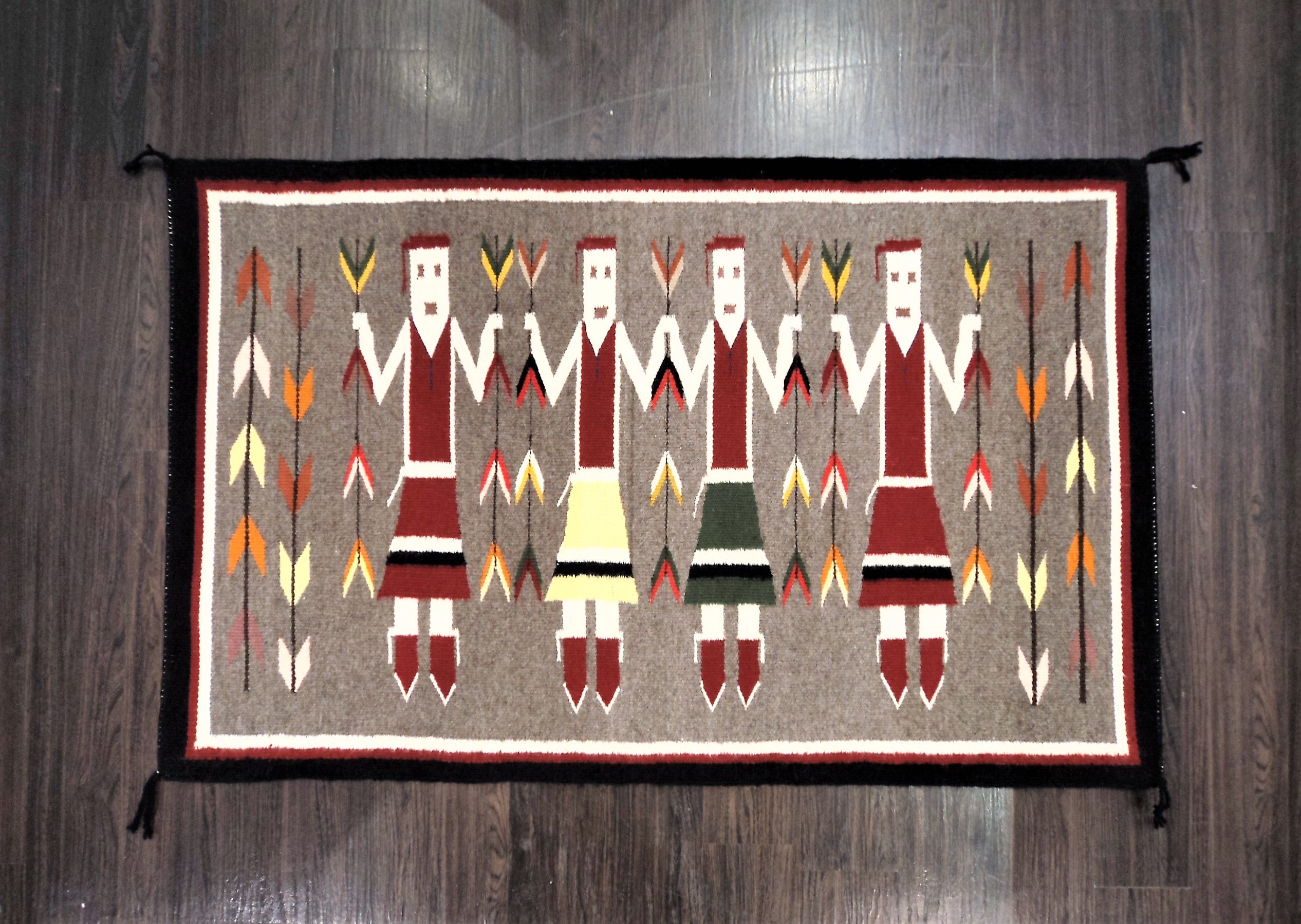 Vintage Yeibichei Navajo Rug