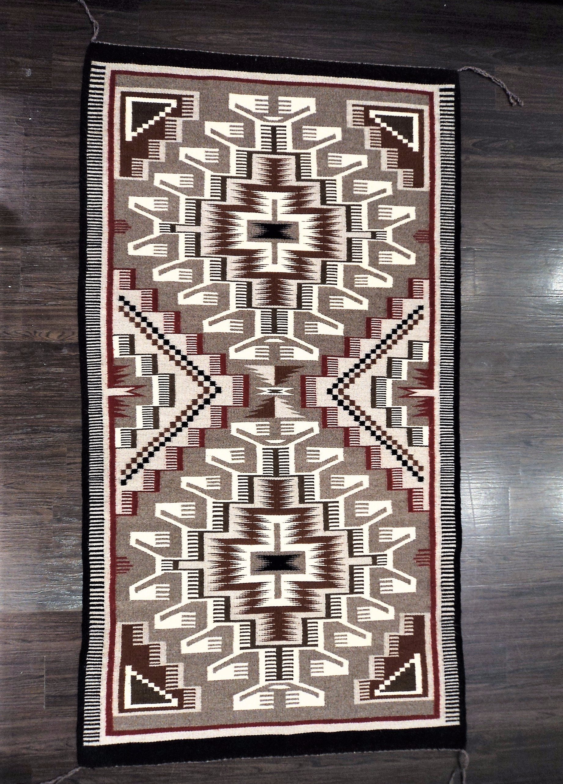 Vintage Navajo Klagetoh Rug