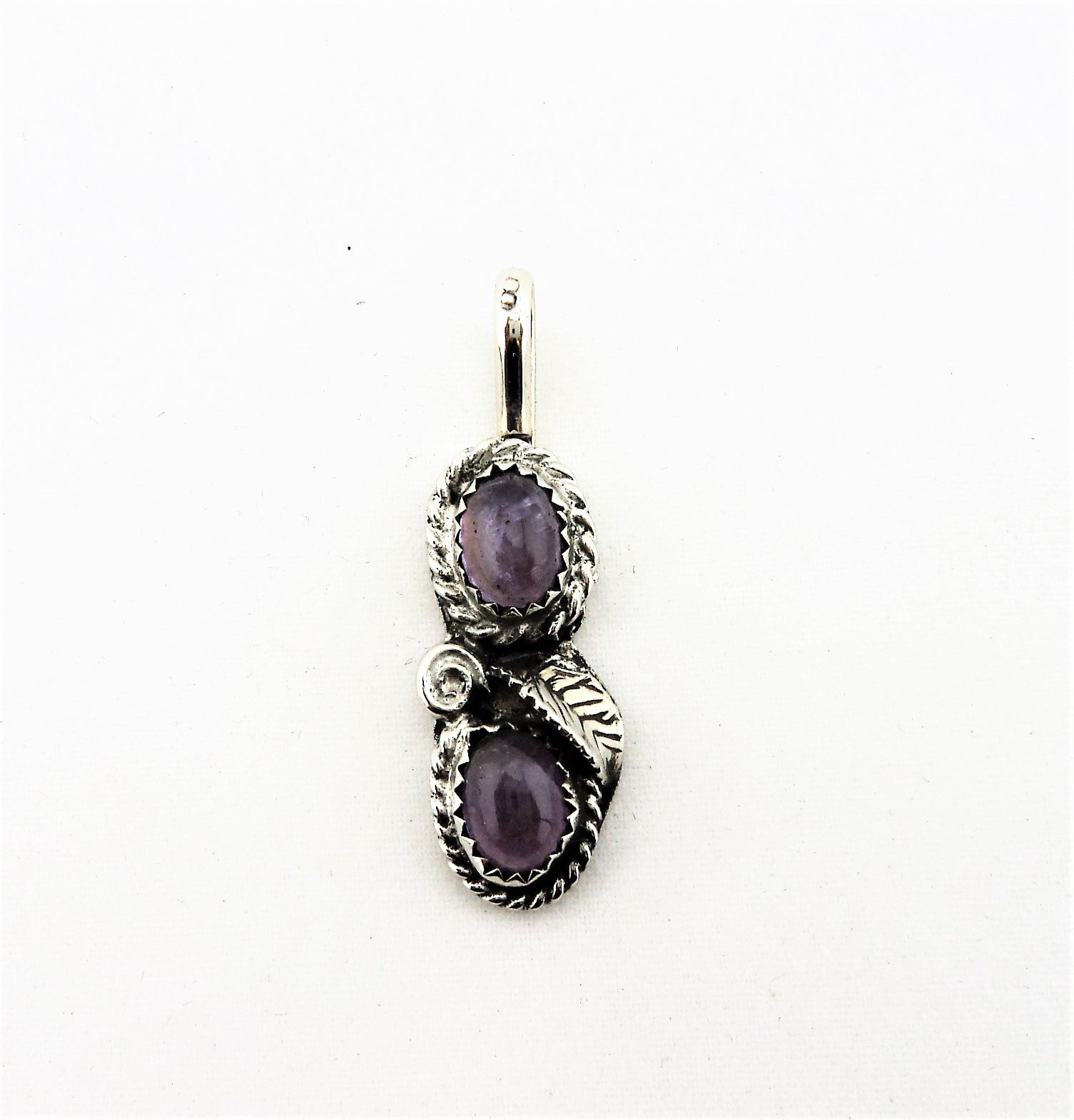 Silver and Amethyst Pendant