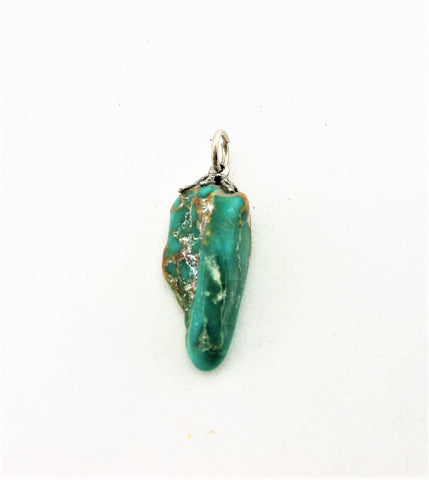 Turquoise Nugget Pendant