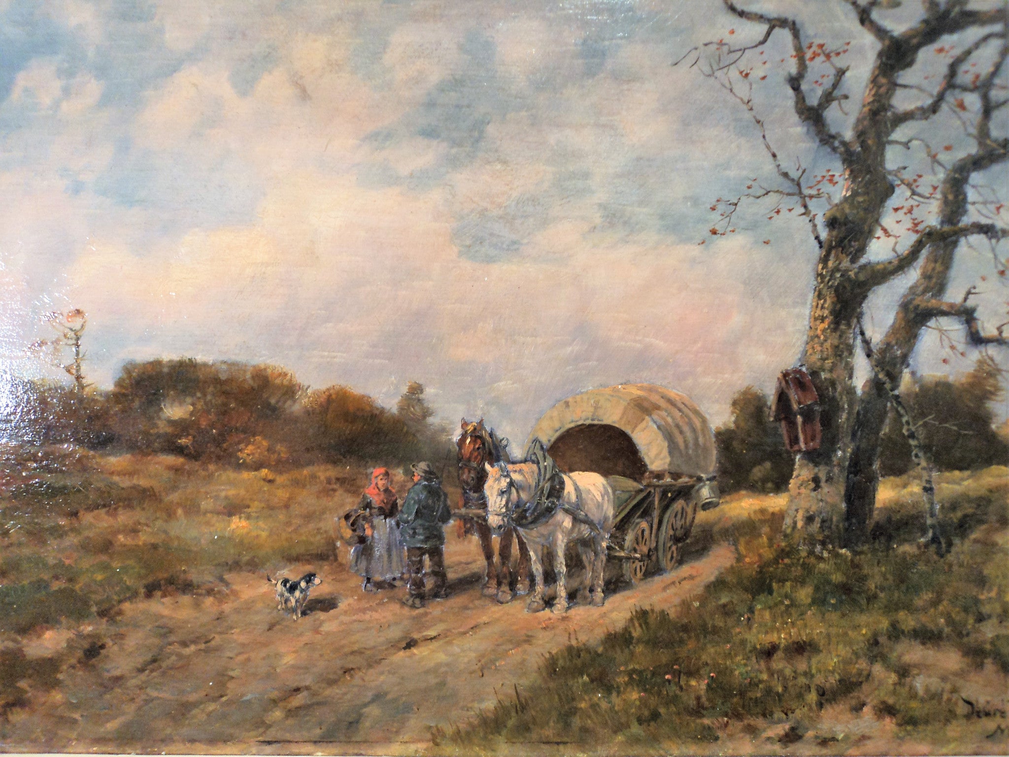 Desiree Thomassin (1858-1926) Oil Painting