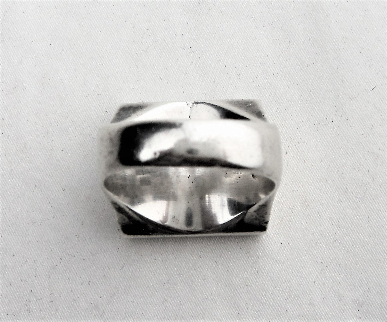 Sterling Silver Tiger Eye and Lapiz Man's Ring