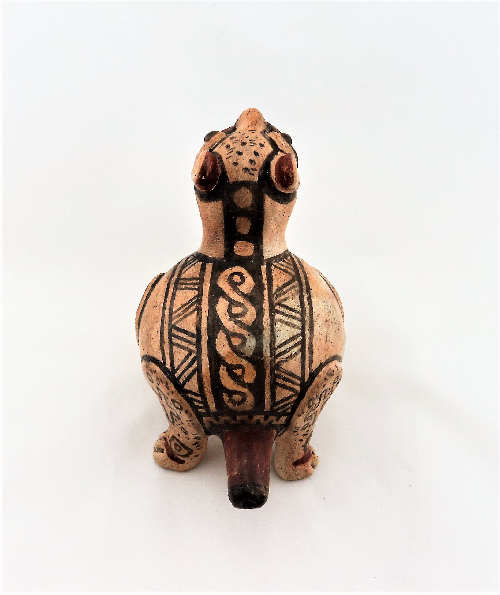 Vintage South American Jaguar Pottery