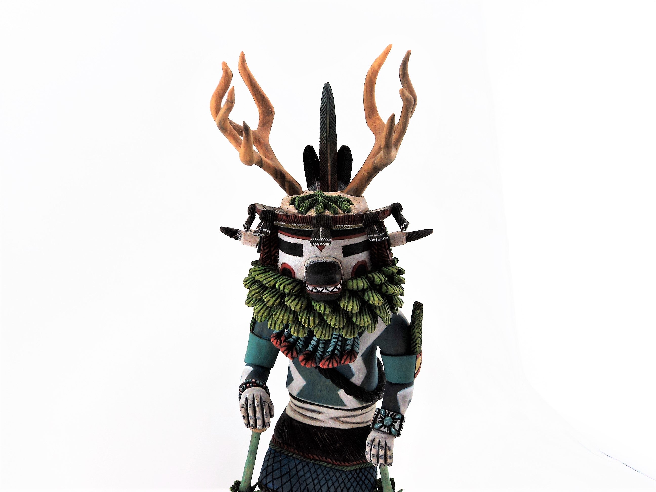 Hopi Deer Katsina by Sam Pahona