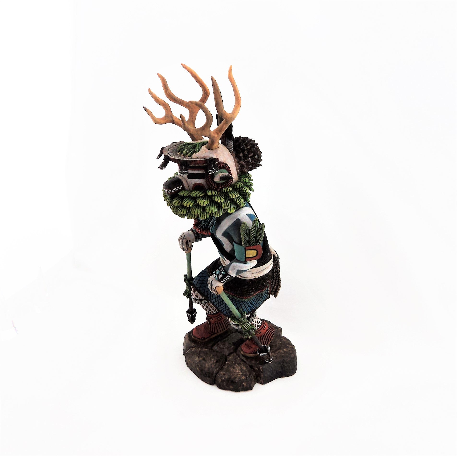 Hopi Deer Katsina by Sam Pahona