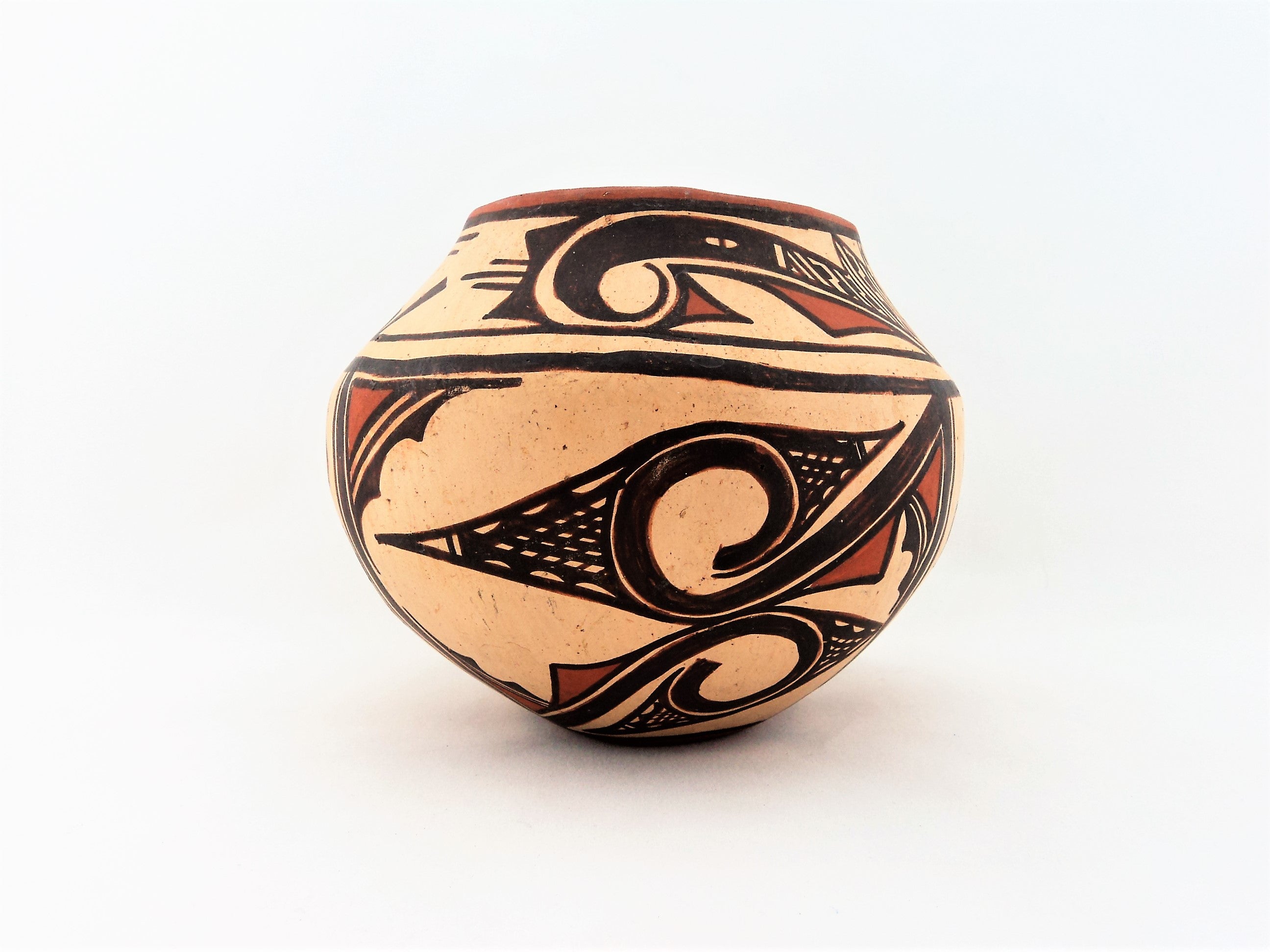 Vintage Zuni Pottery Bowl