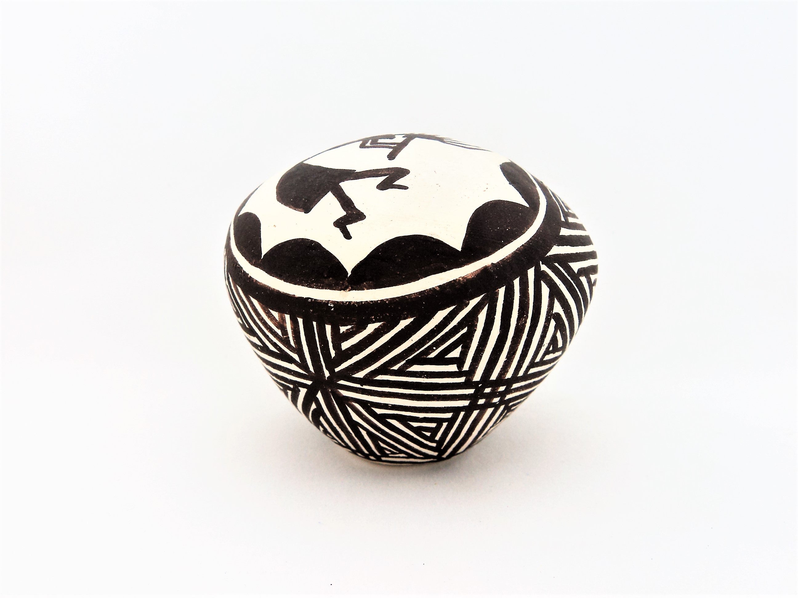 Acoma Kokopelli Pottery Art