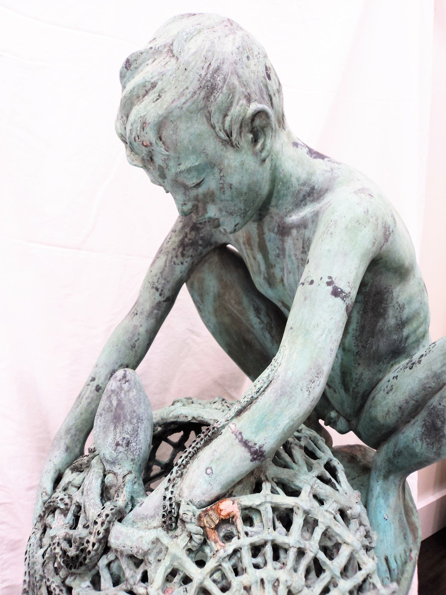 Achille D'Orsi (1845-1922) Zinc Sculpture 