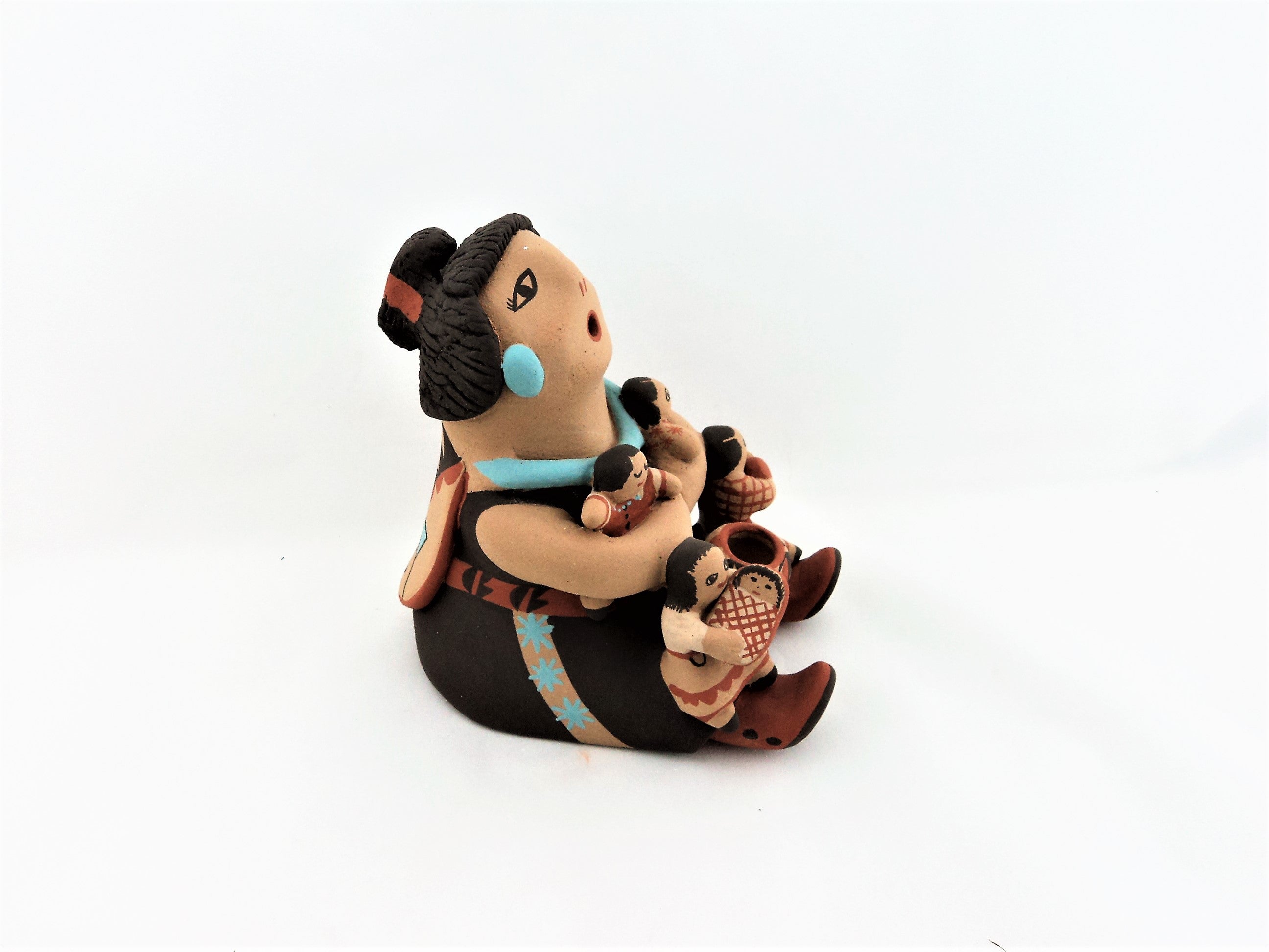 Jemez Storyteller Pottery Figure