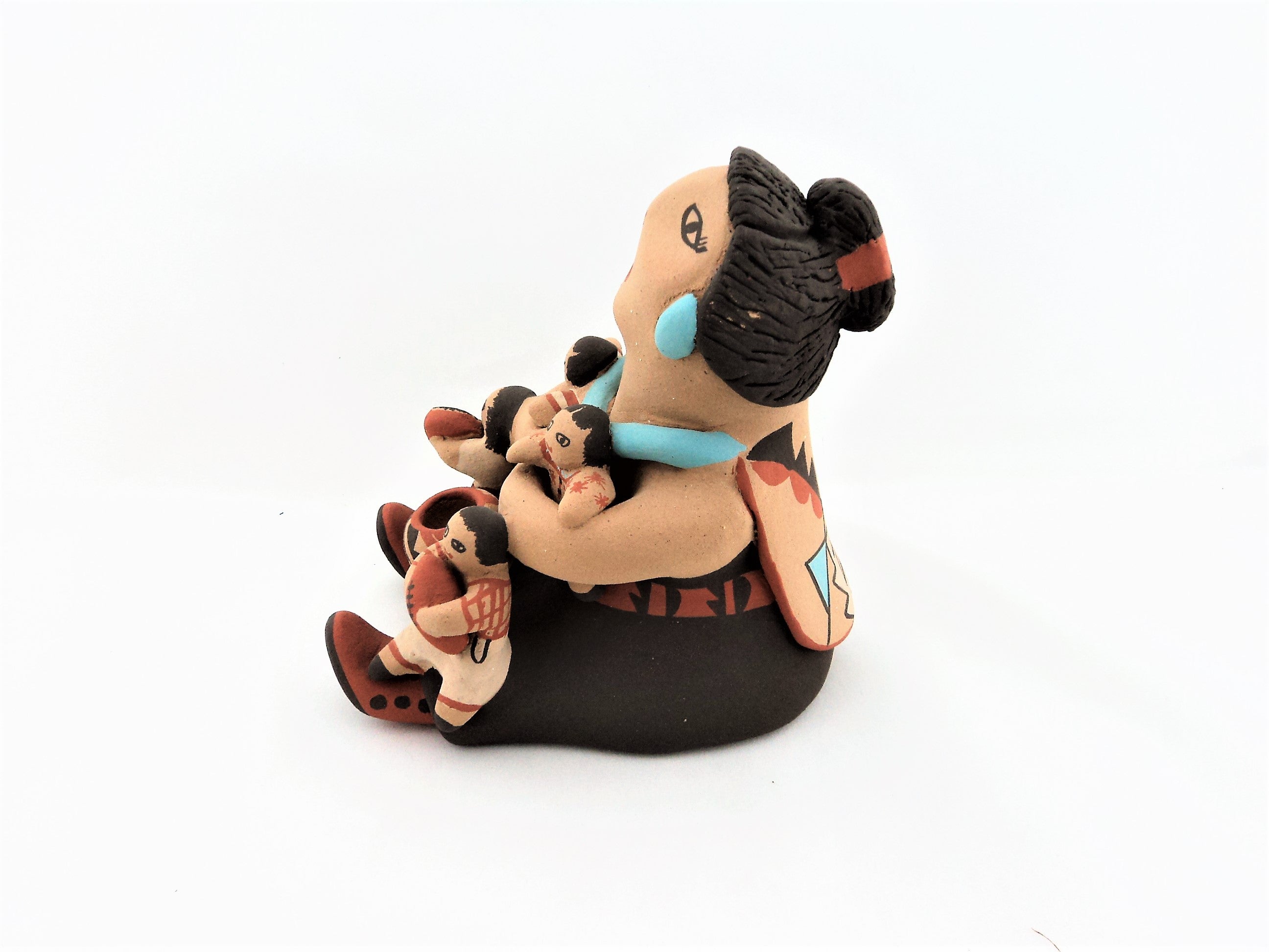 Jemez Storyteller Pottery Figure