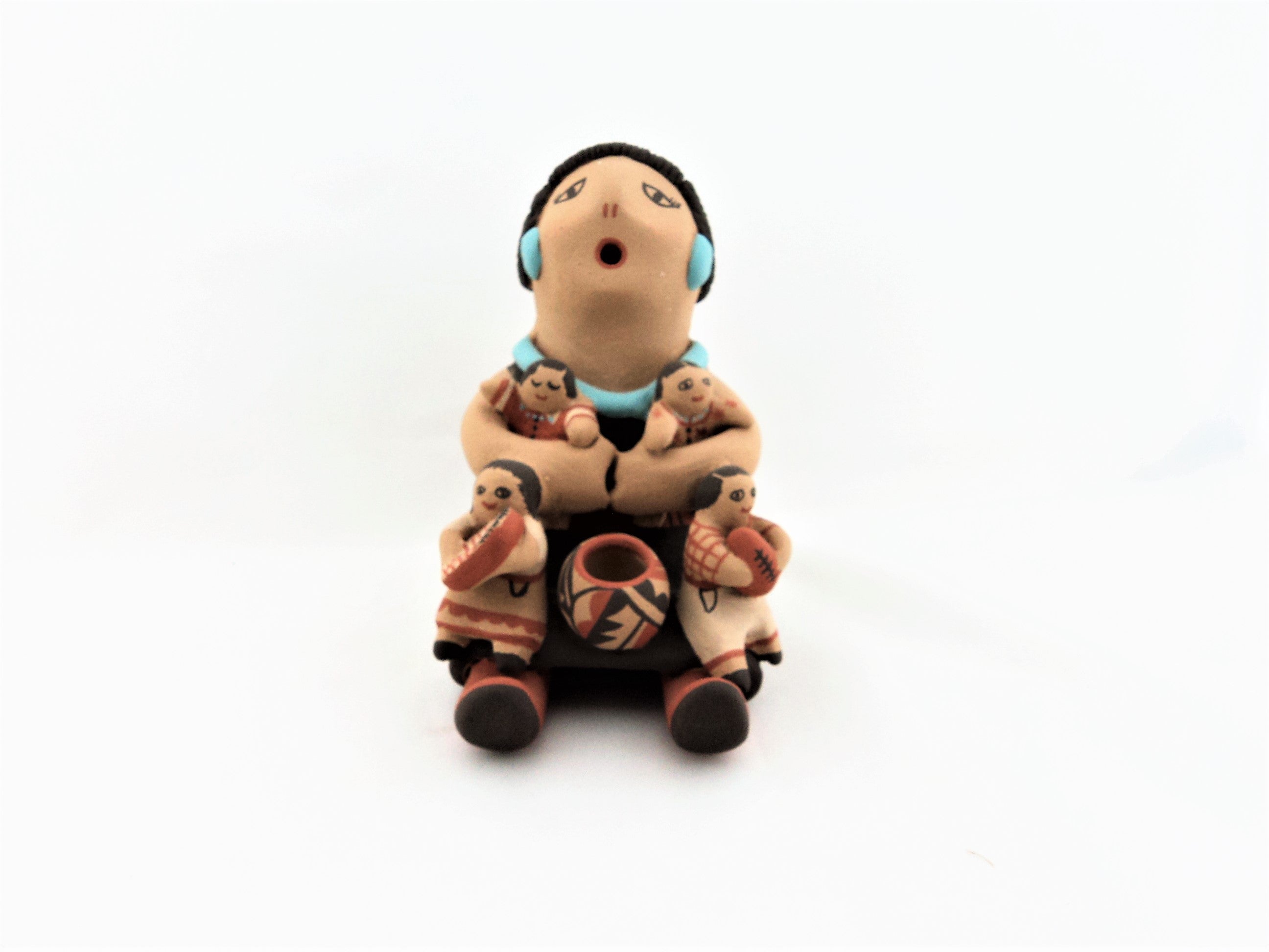 Jemez Storyteller Pottery Figure