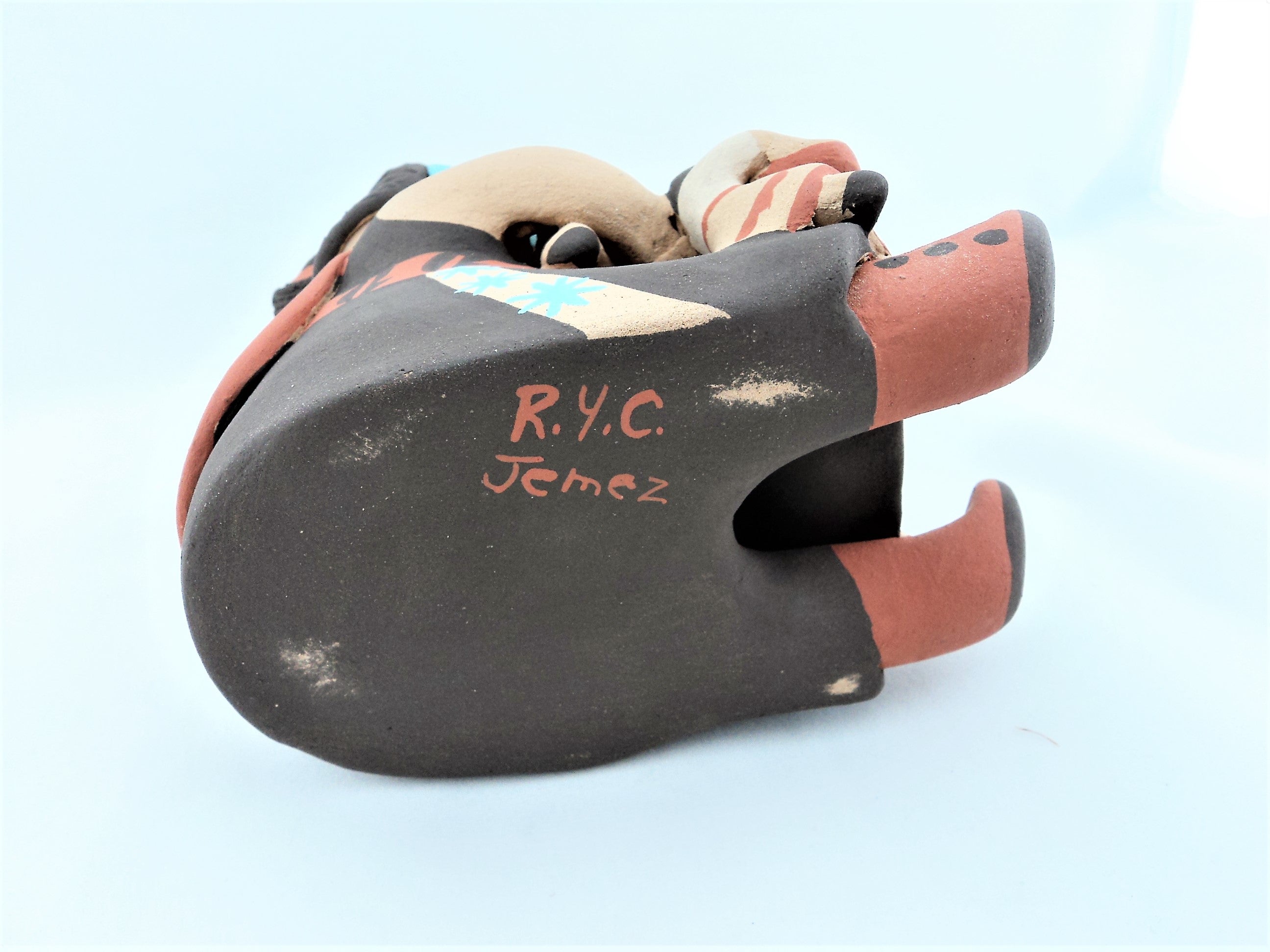 Jemez Storyteller Pottery Figure