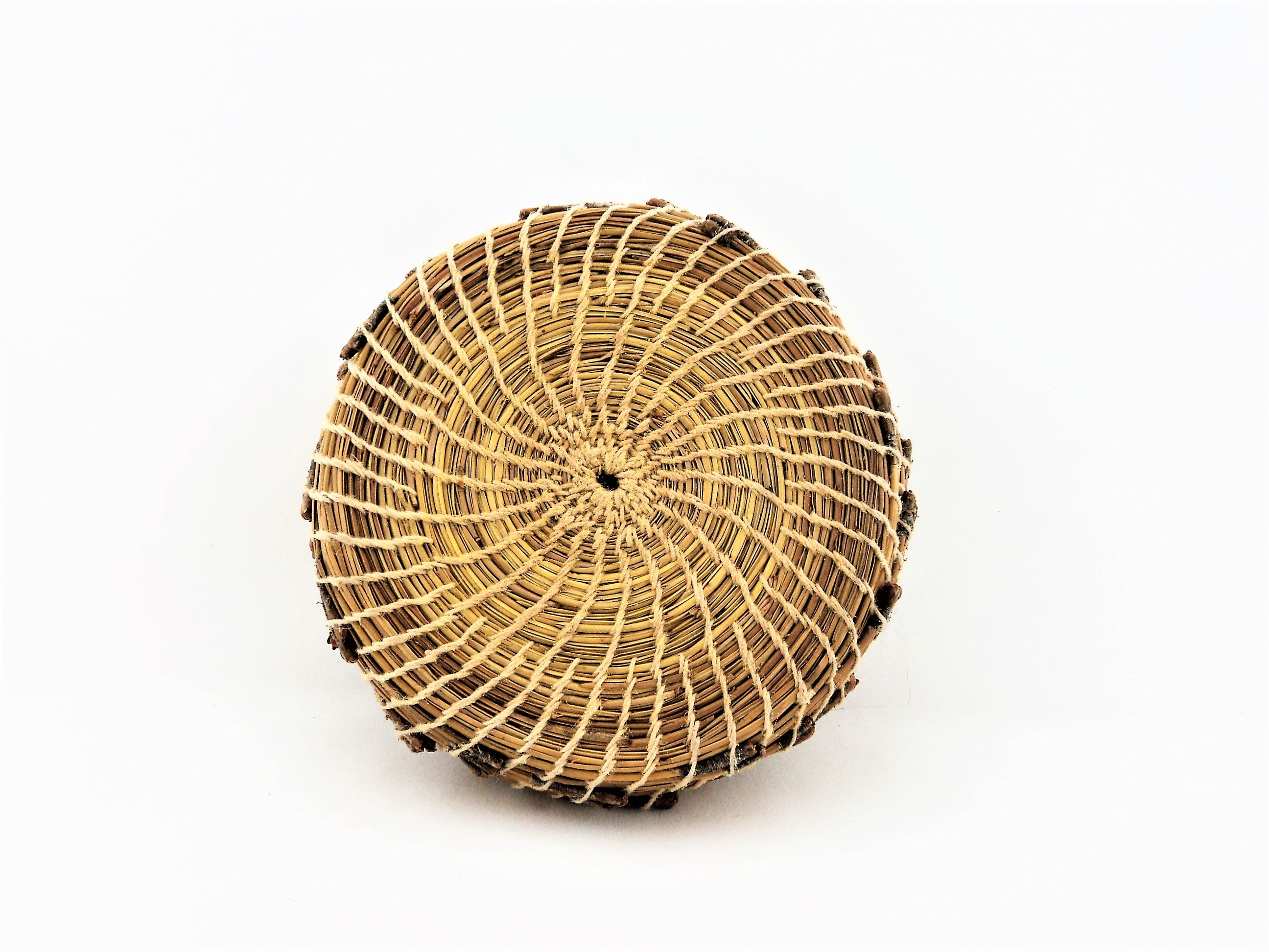 Pine Needle Coil Basket