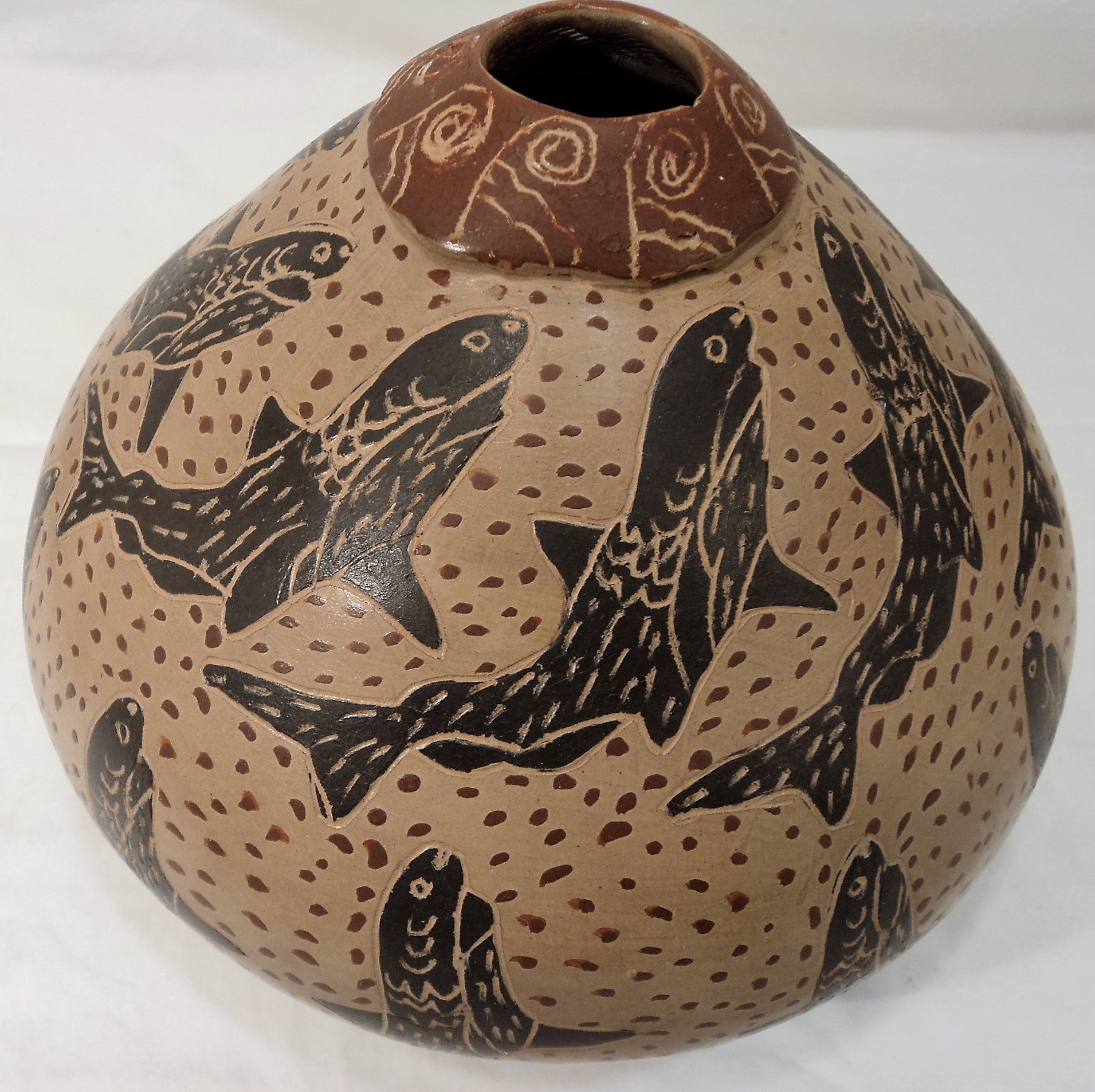 Cristina Ochoa Mata Ortiz Pottery Vessel