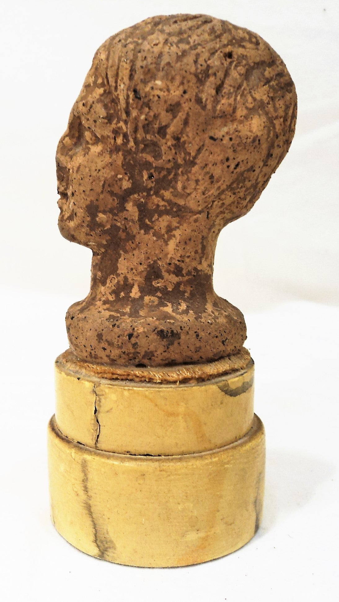 Antique Miniature Bust of a Roman Male