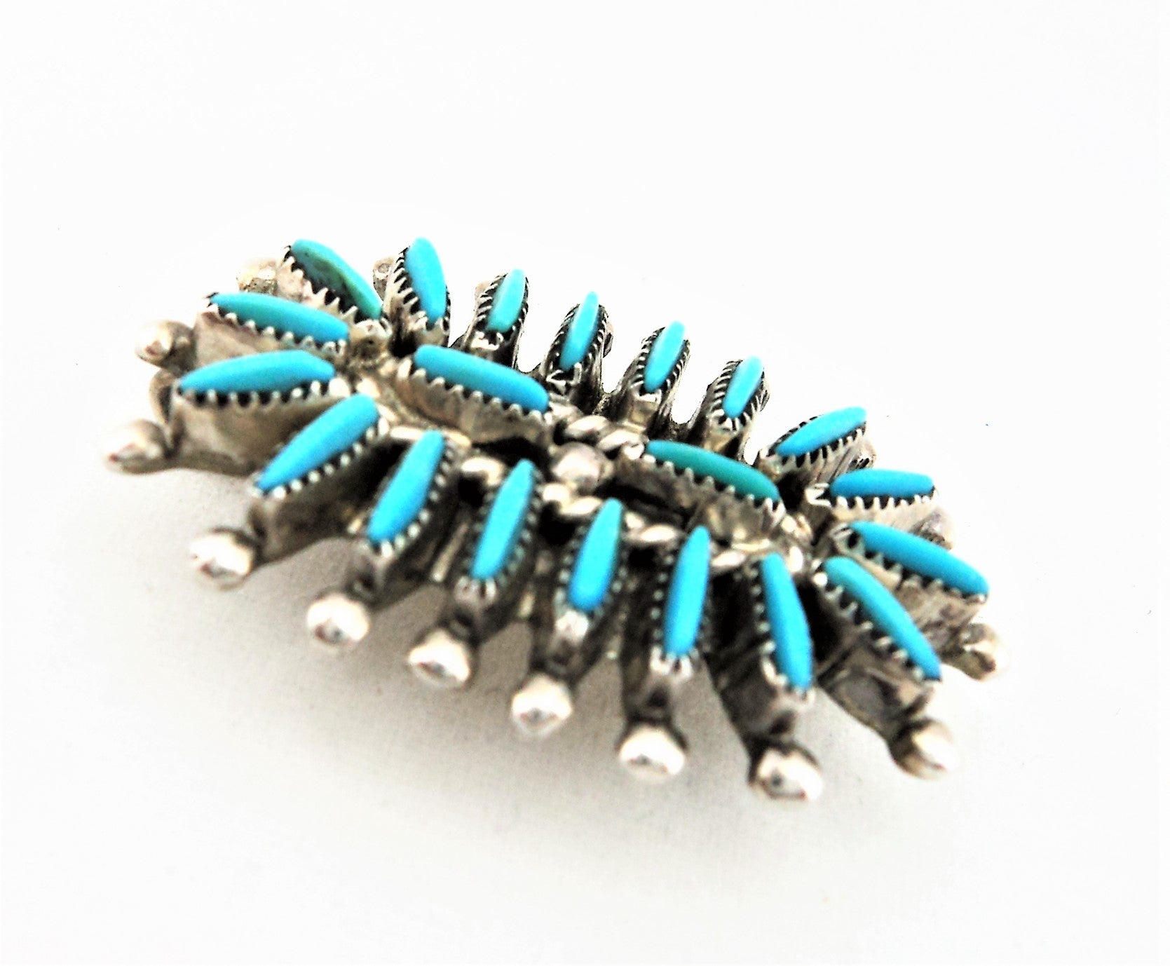 Zuni Needlepoint Pendant Pin