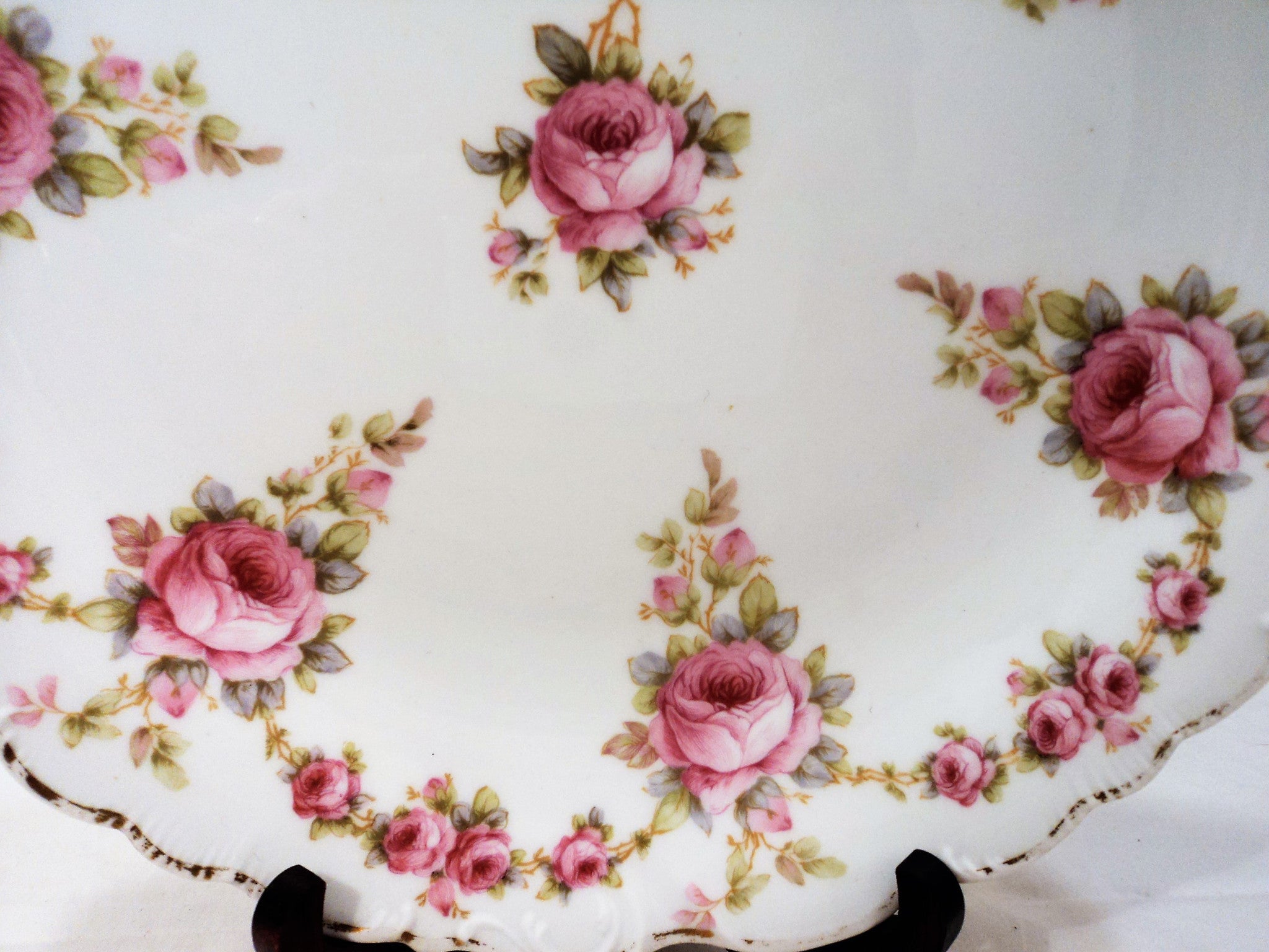 Limoges Round Porcelain Platter