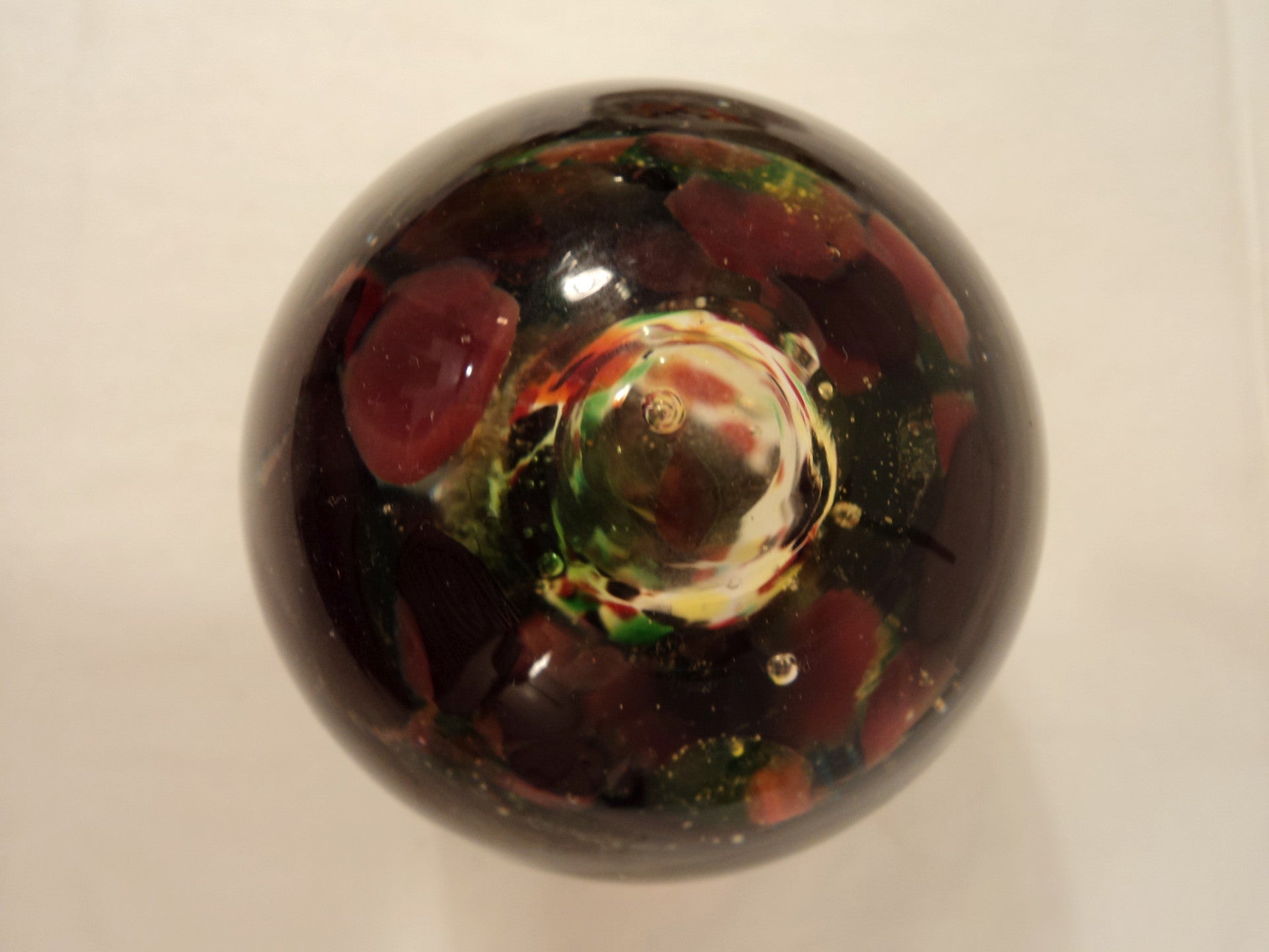Multi-color Glass Paperweight
