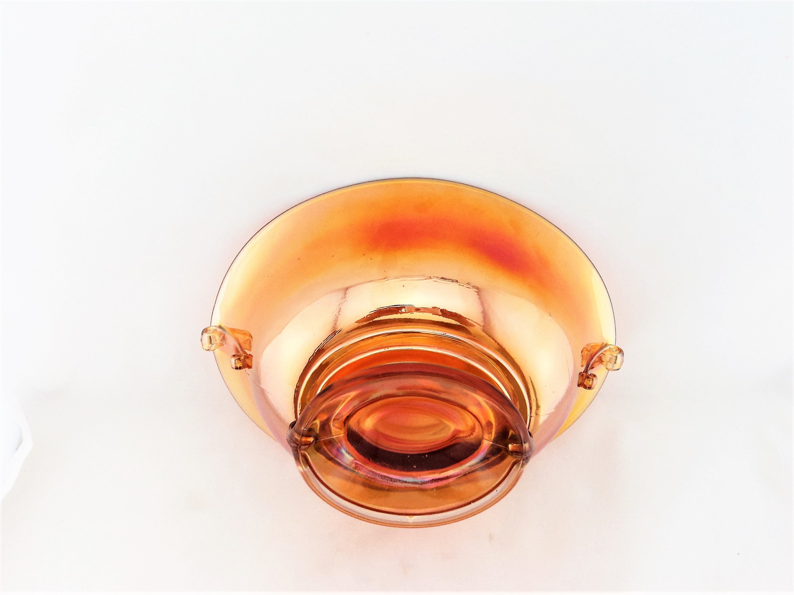 1920s Imperial Carnival Glass Double Scroll  Bowl