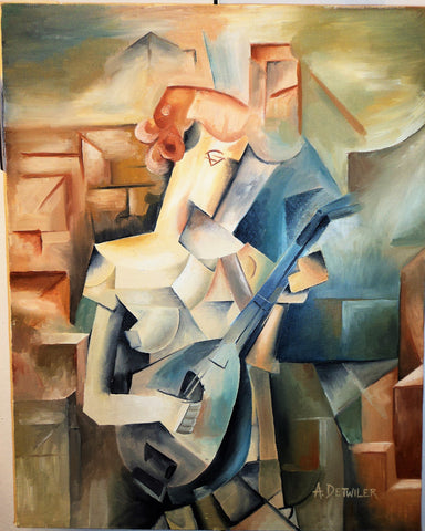 A. Detwiler Cubist Painting