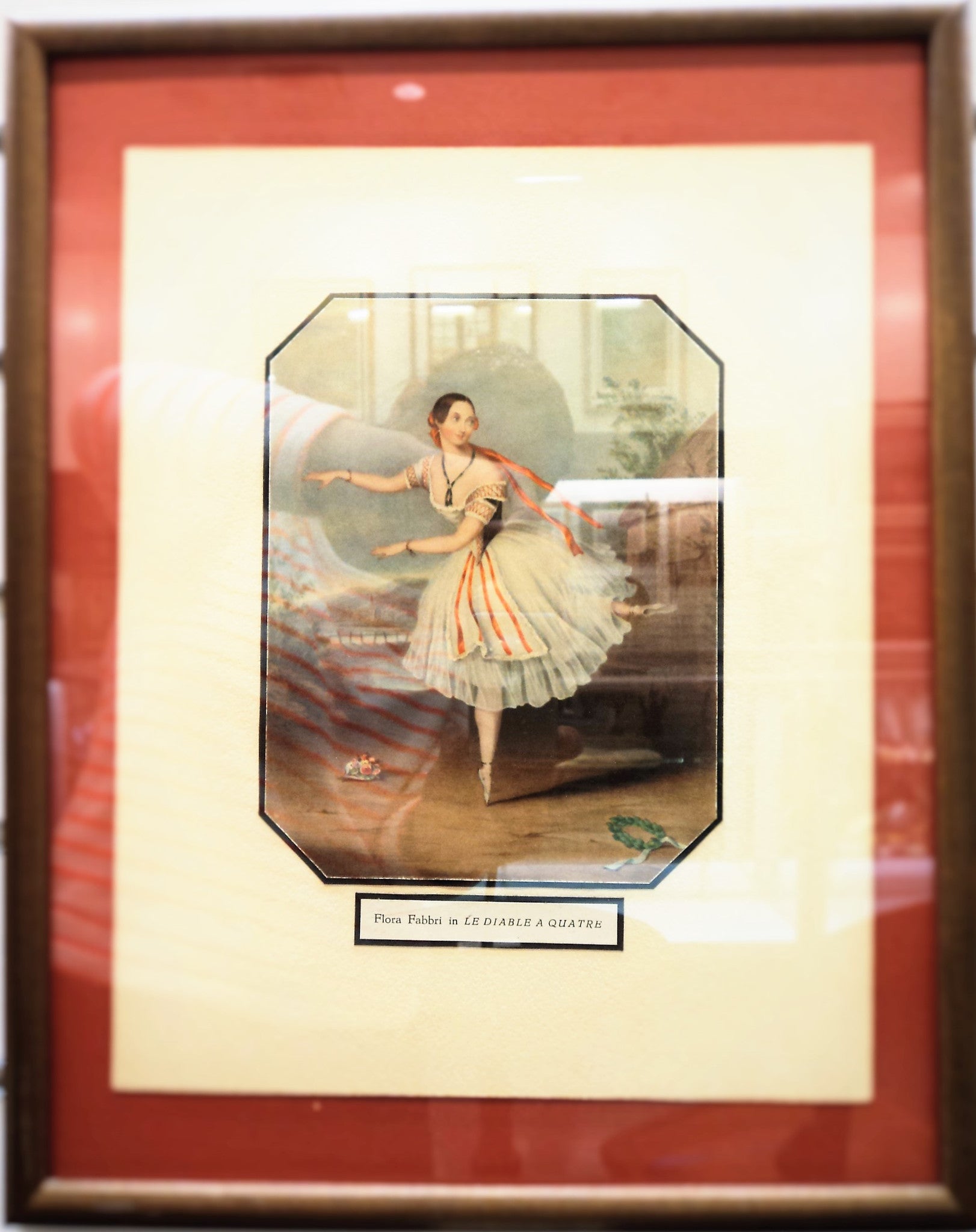 Vintage Prima Ballerinas Print